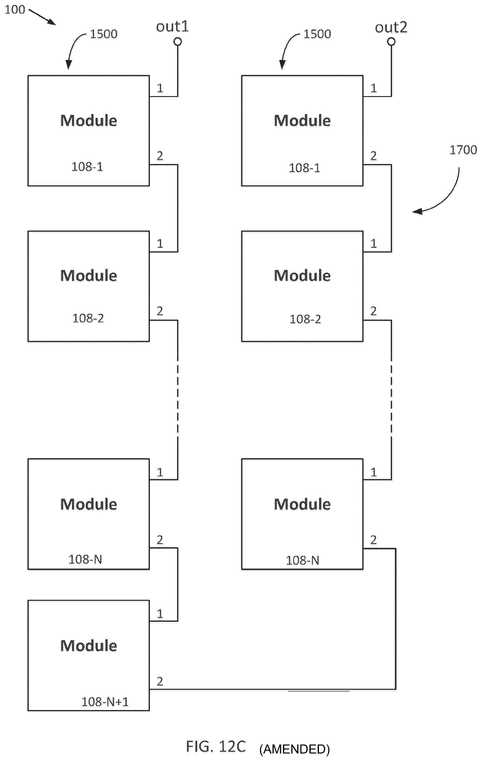 Patent US12556017 Figure 14 – Advanced battery charging on modular levels of energy storage systems