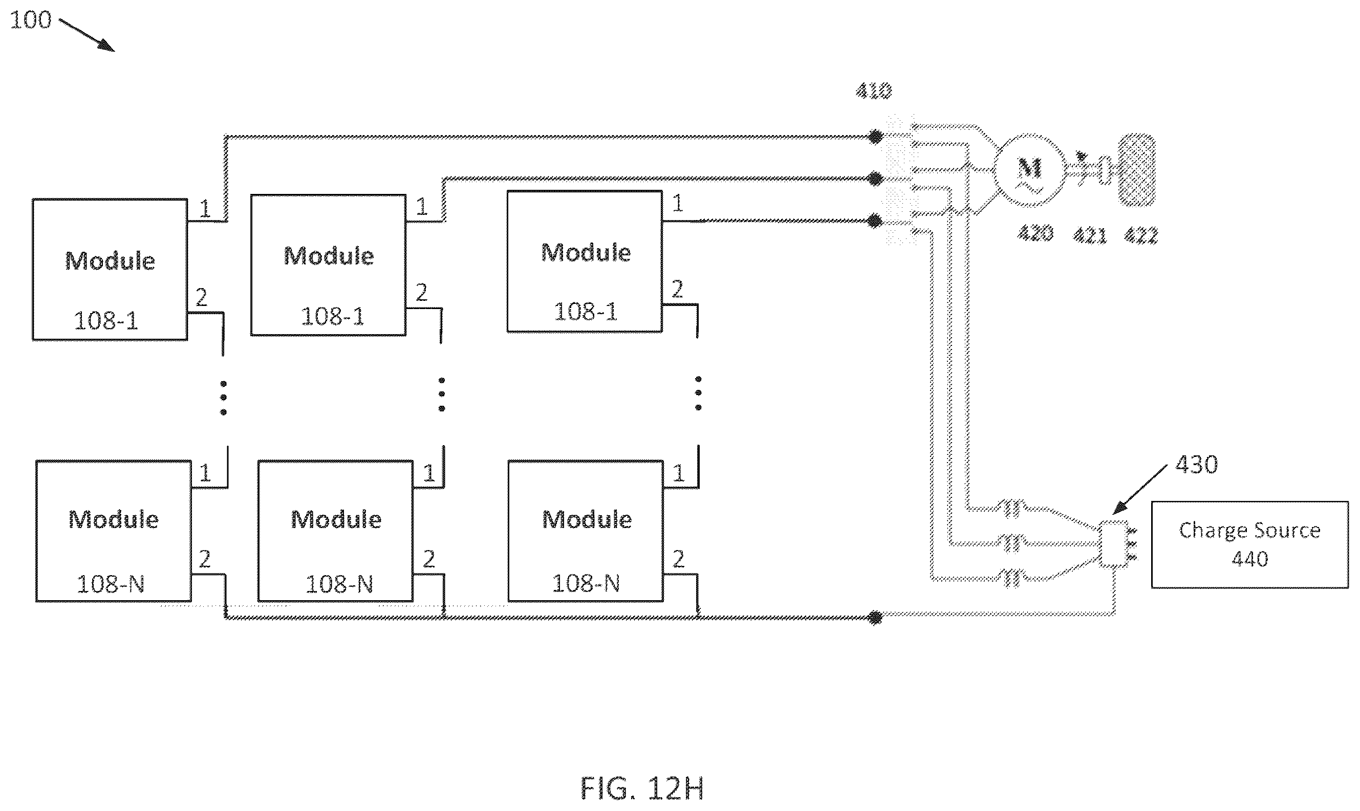 Patent US12556017 Figure 19 – Advanced battery charging on modular levels of energy storage systems