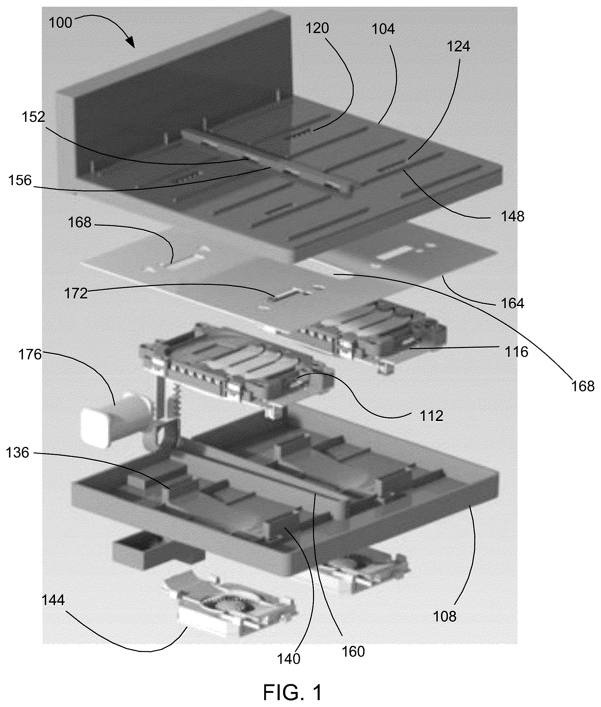 Patent US12556035 Figure 1 – Wireless charger with venting system