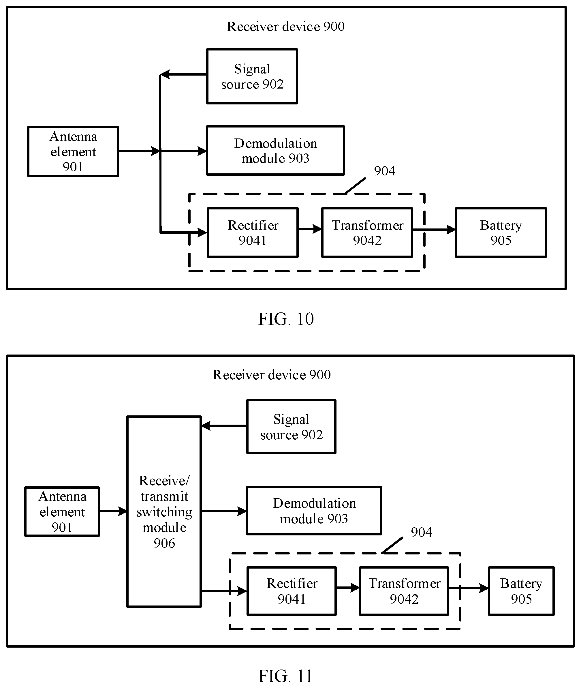 Patent US12556041 Figure 8 – Transmitter device, receiver device, and wireless charging method