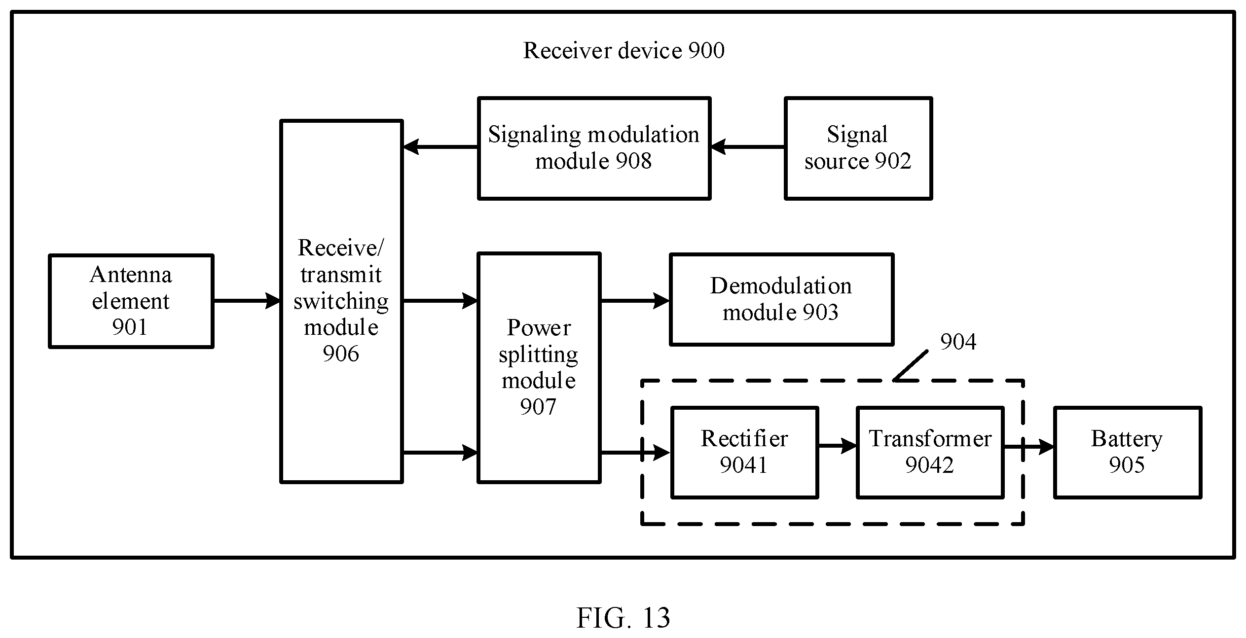 Patent US12556041 Figure 10 – Transmitter device, receiver device, and wireless charging method