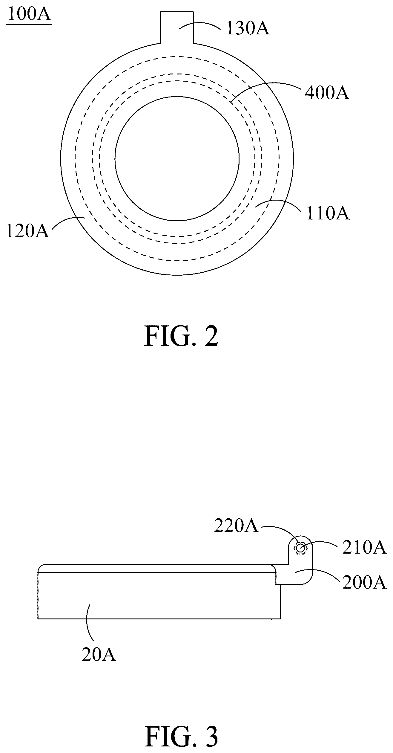 Patent US12556045 Figure 2 – Container and lid and attachment thereof