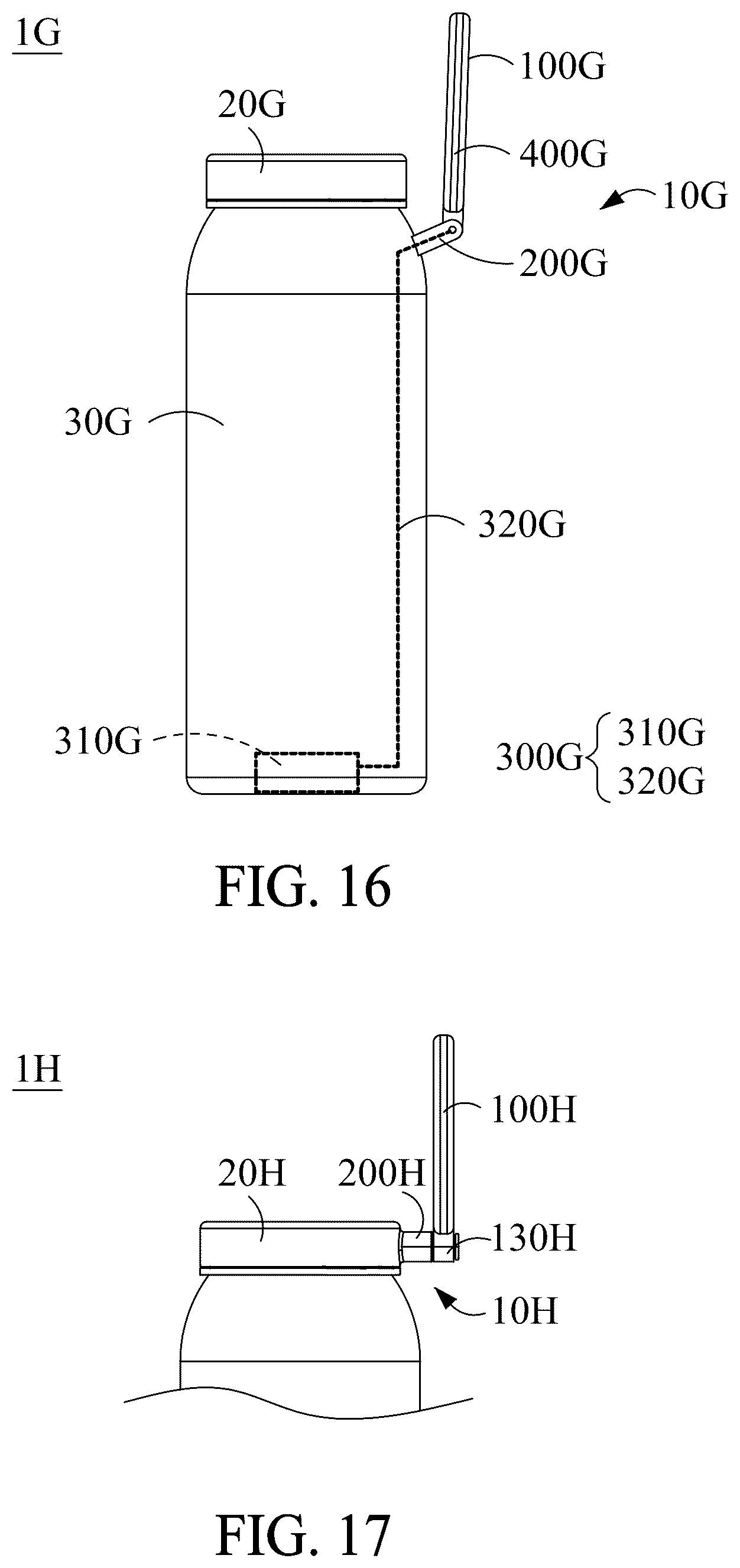 Patent US12556045 Figure 10 – Container and lid and attachment thereof