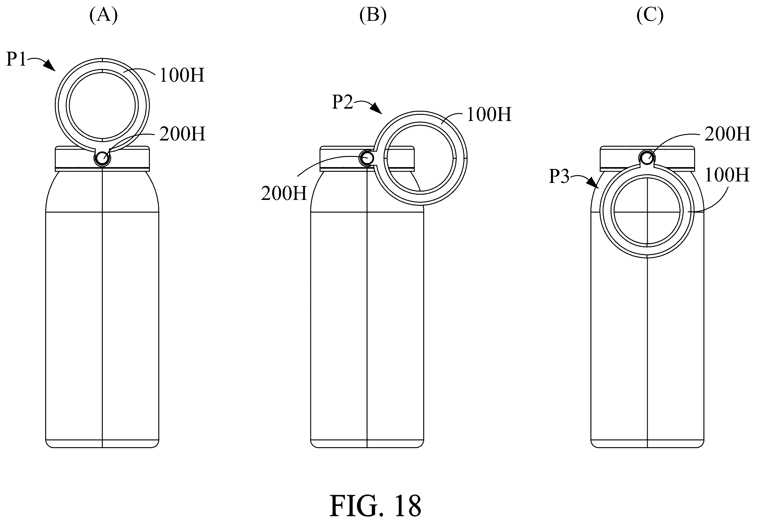 Patent US12556045 Figure 11 – Container and lid and attachment thereof