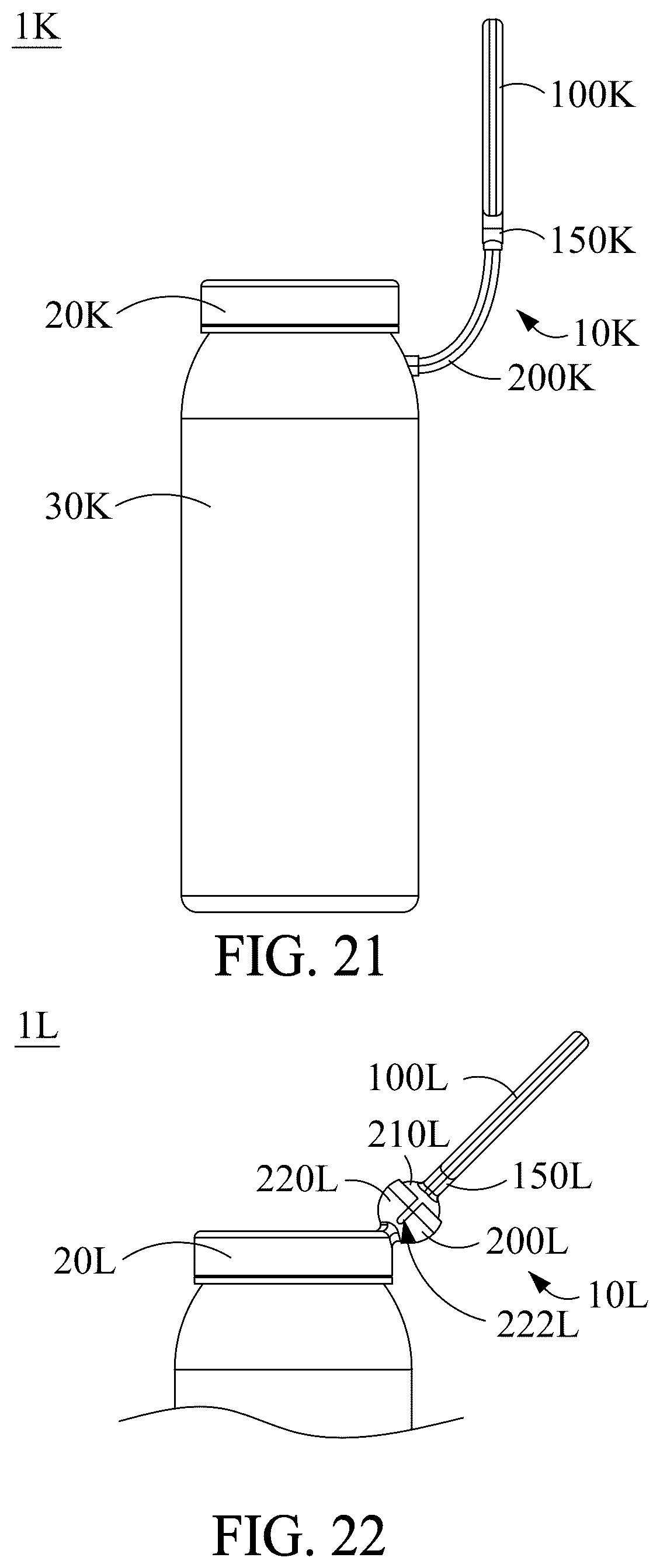 Patent US12556045 Figure 13 – Container and lid and attachment thereof