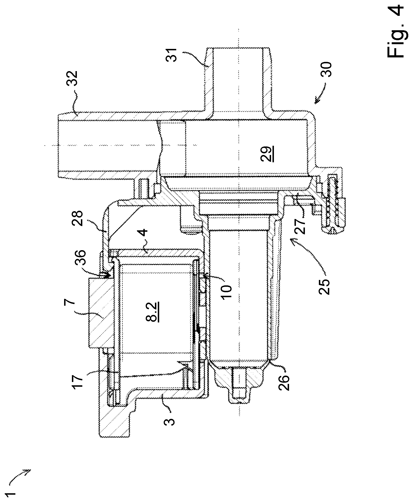 Patent US12556047 Figure 4 – Fireproof cover, fireproof pump assembly and use thereof