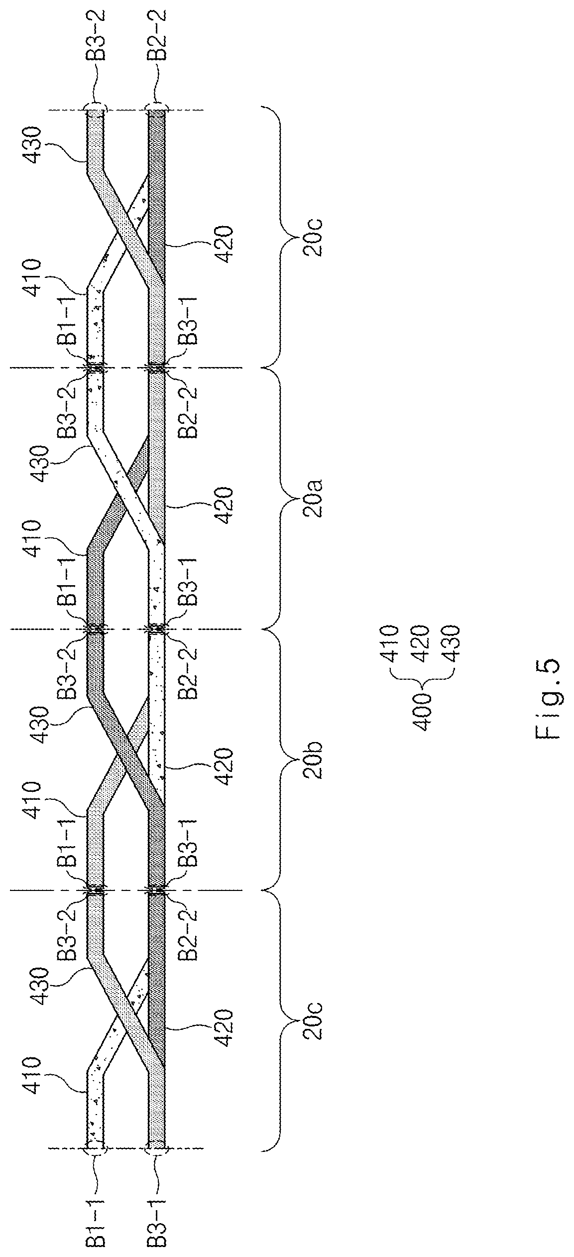 Patent US12556054 Figure 5 – Stator with improved busbars and motor including the same
