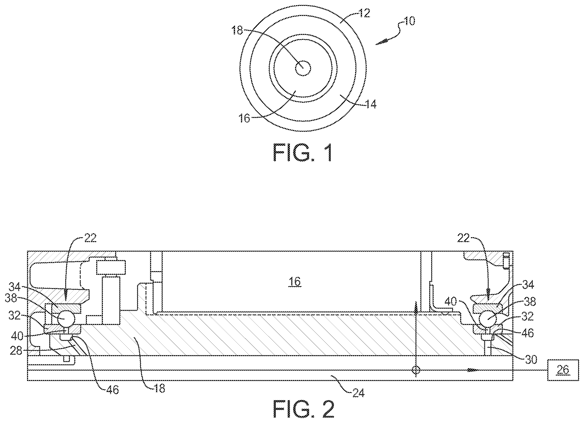 Patent US12556060 — Motor bearing lubrication — Figure 1