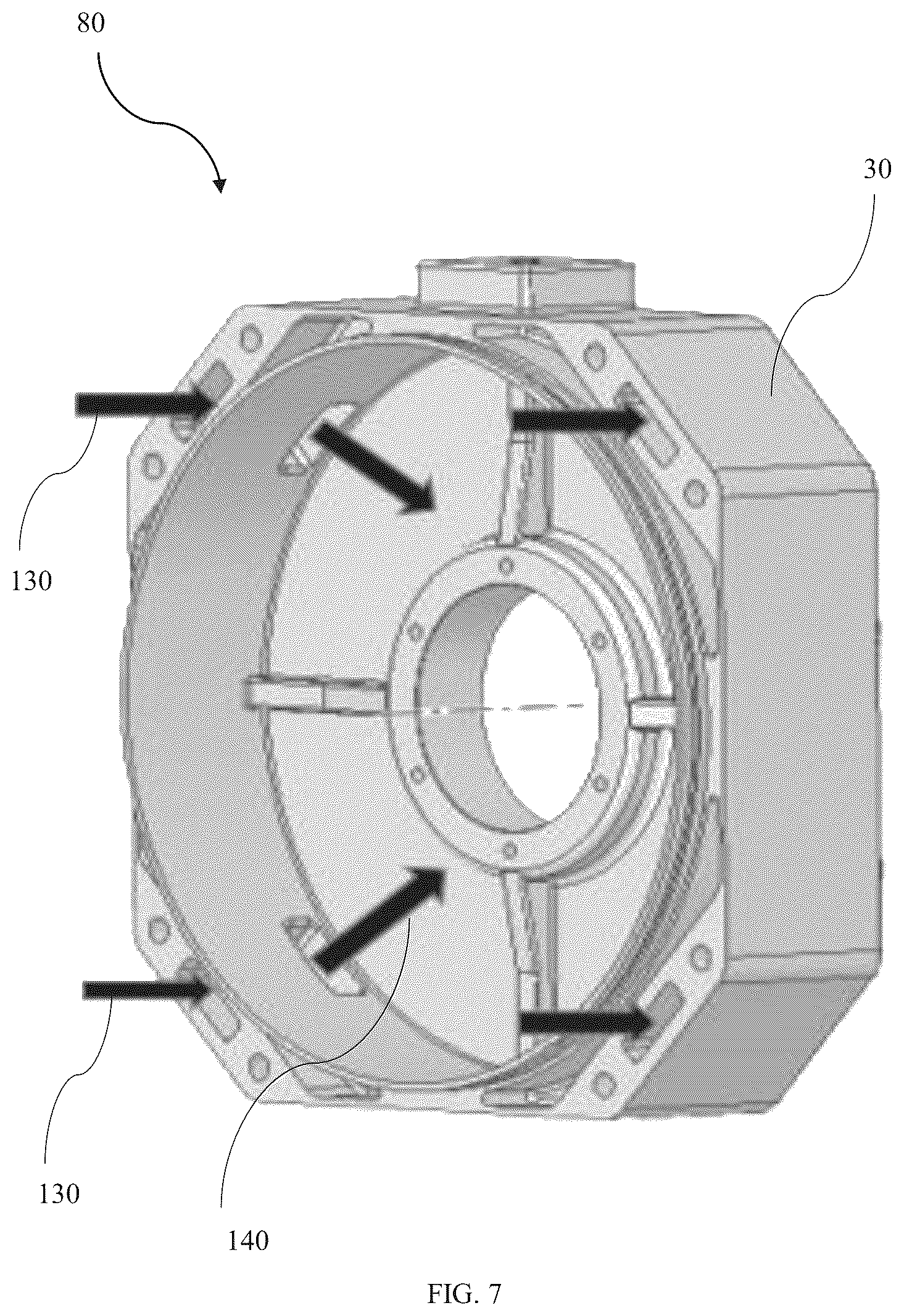 Patent US12556061 Figure 7 – Induction motor cooling system