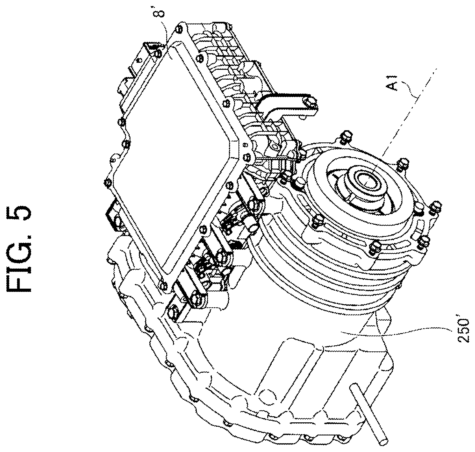 Patent US12556062 Figure 8 – Vehicle drive device