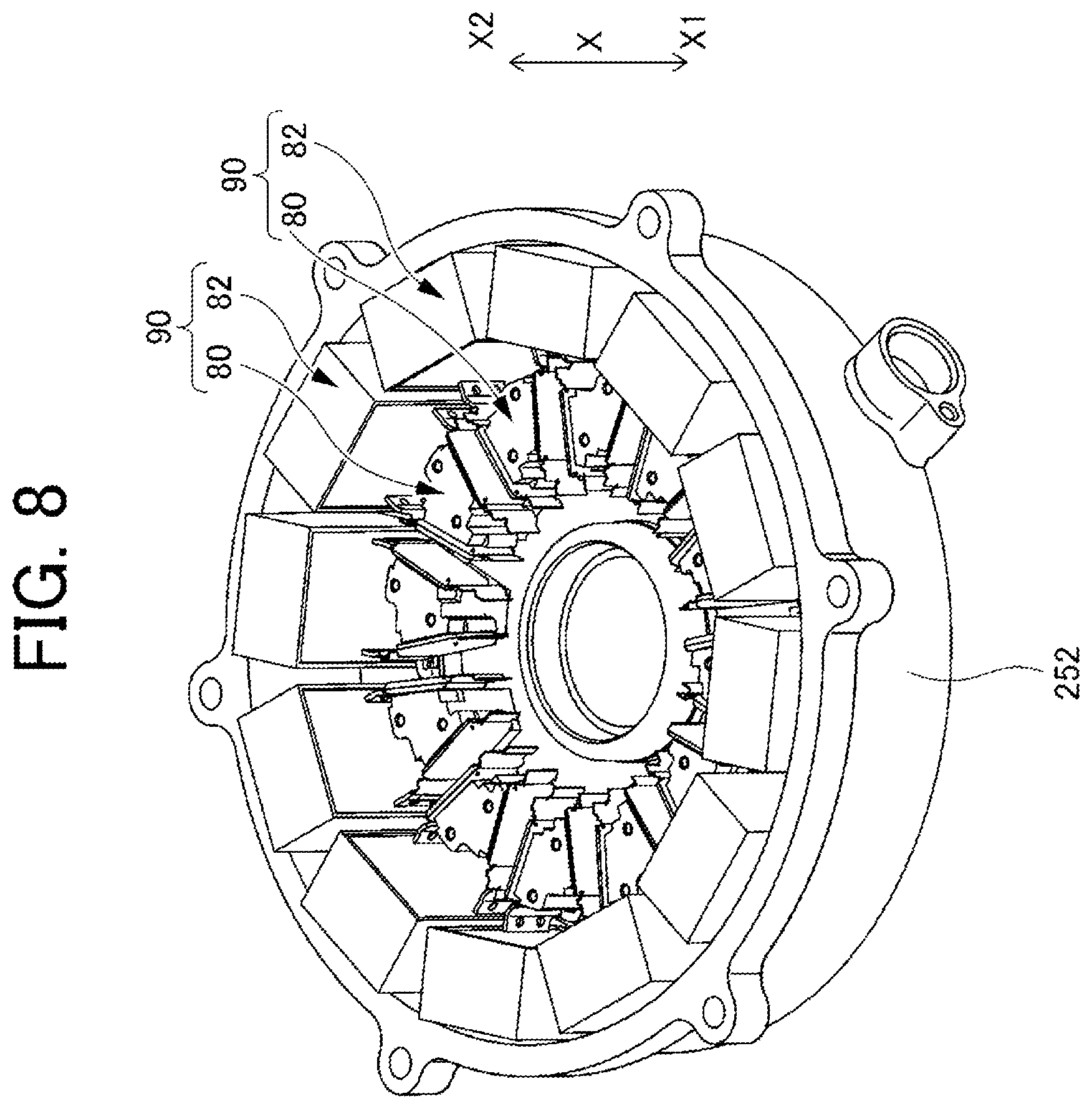 Patent US12556062 Figure 11 – Vehicle drive device