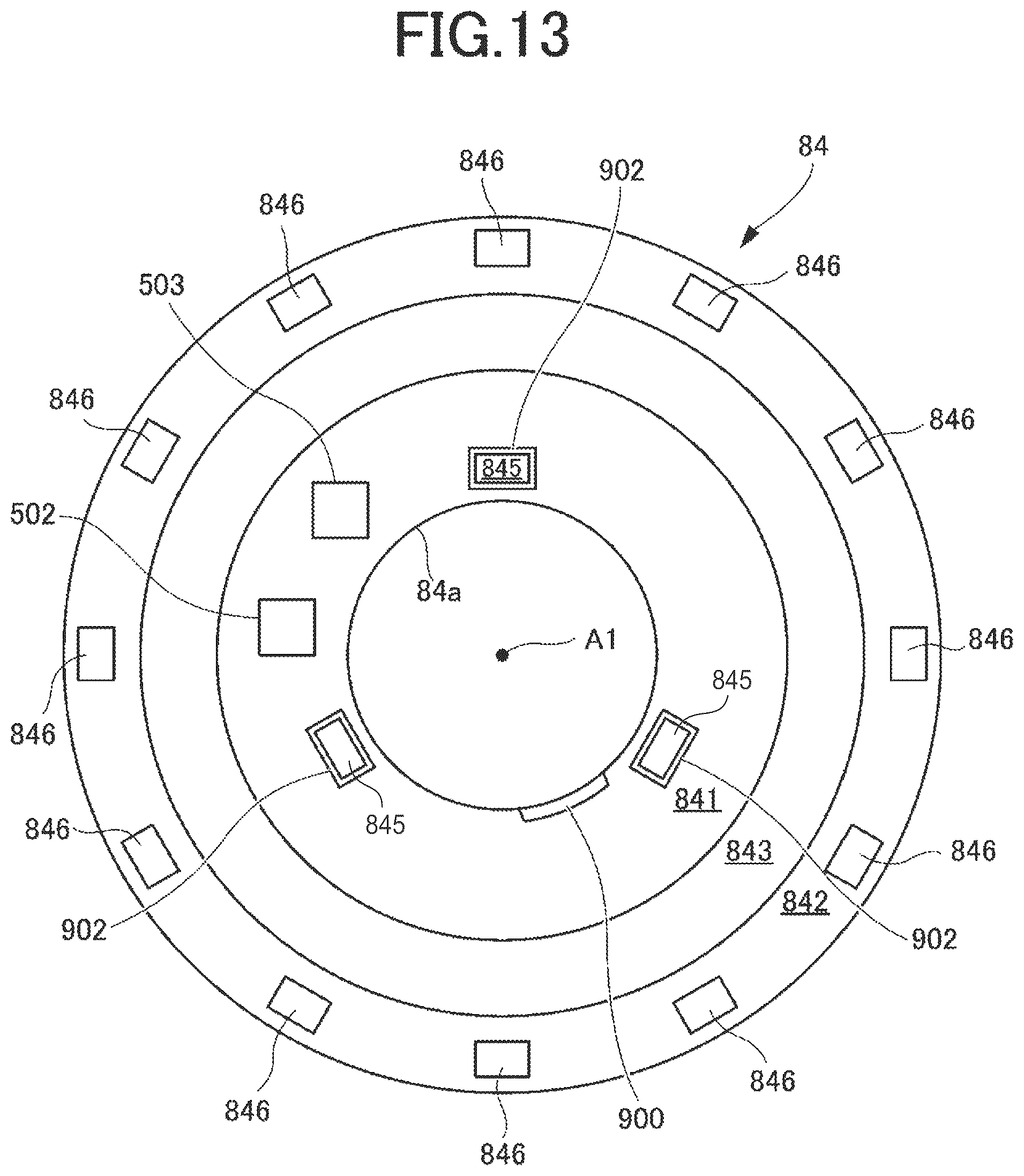 Patent US12556062 Figure 15 – Vehicle drive device