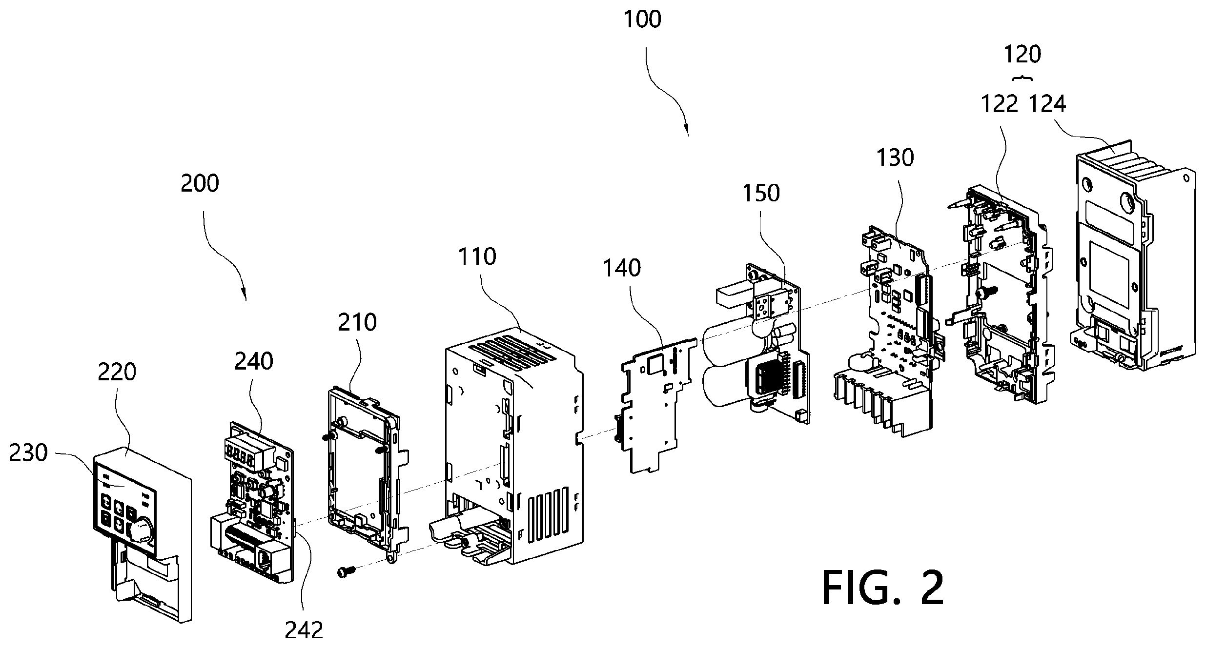 Patent US12556070 Figure 2 – Electric motor drive device