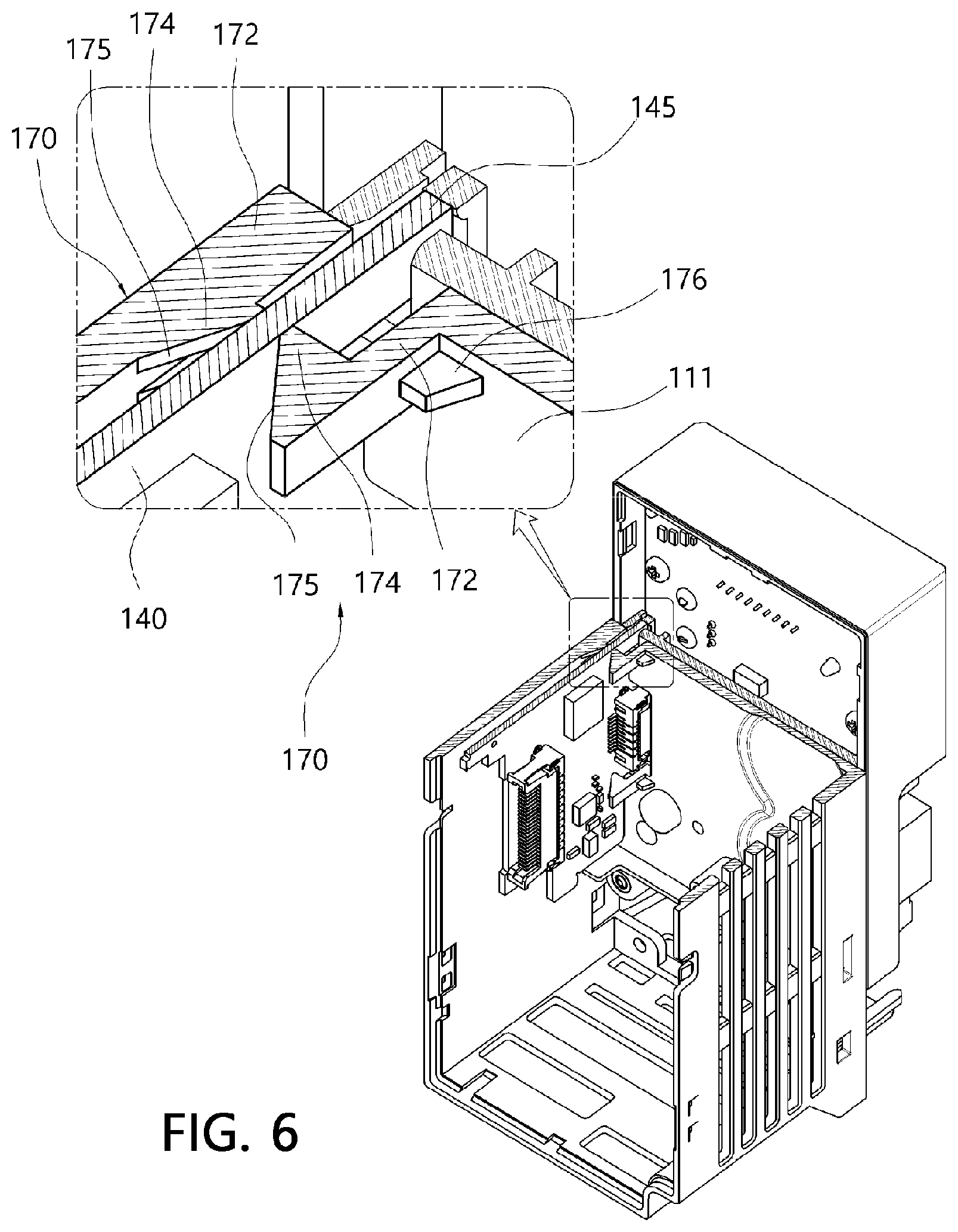 Patent US12556070 Figure 6 – Electric motor drive device