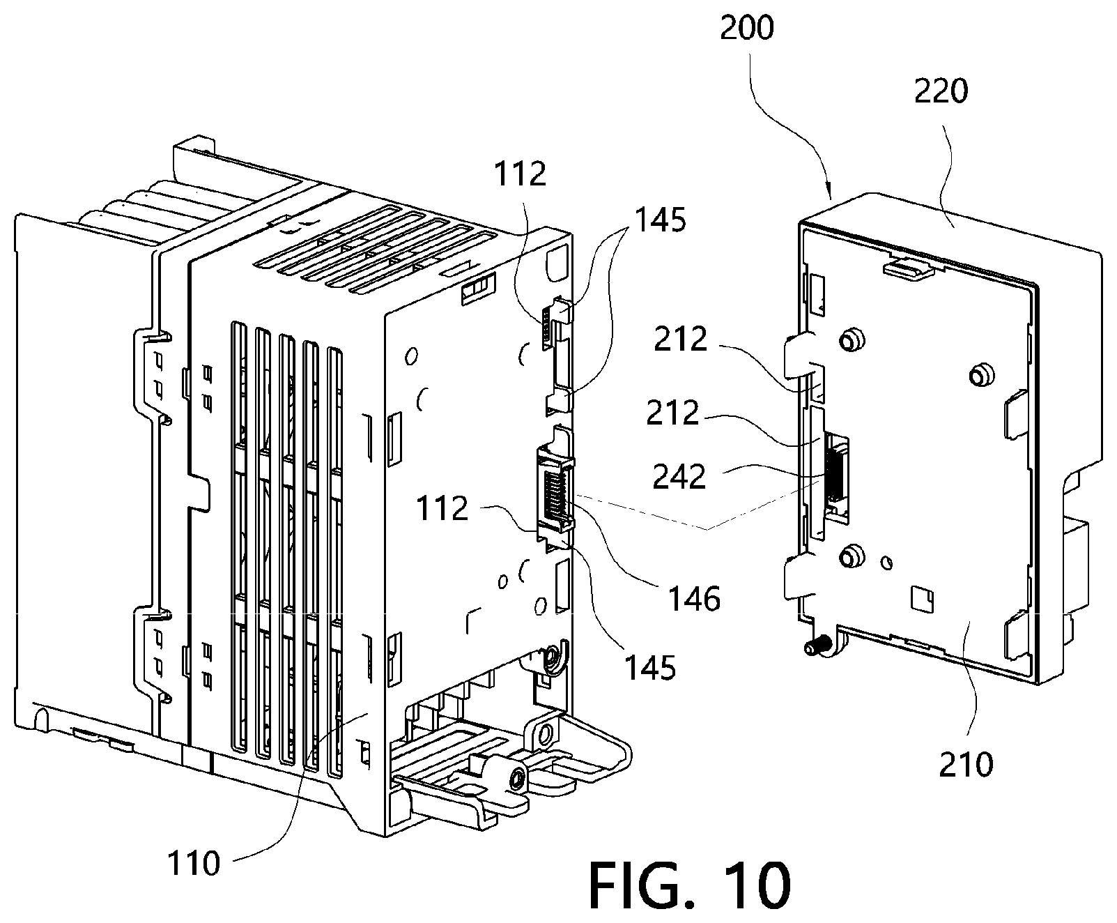 Patent US12556070 Figure 10 – Electric motor drive device