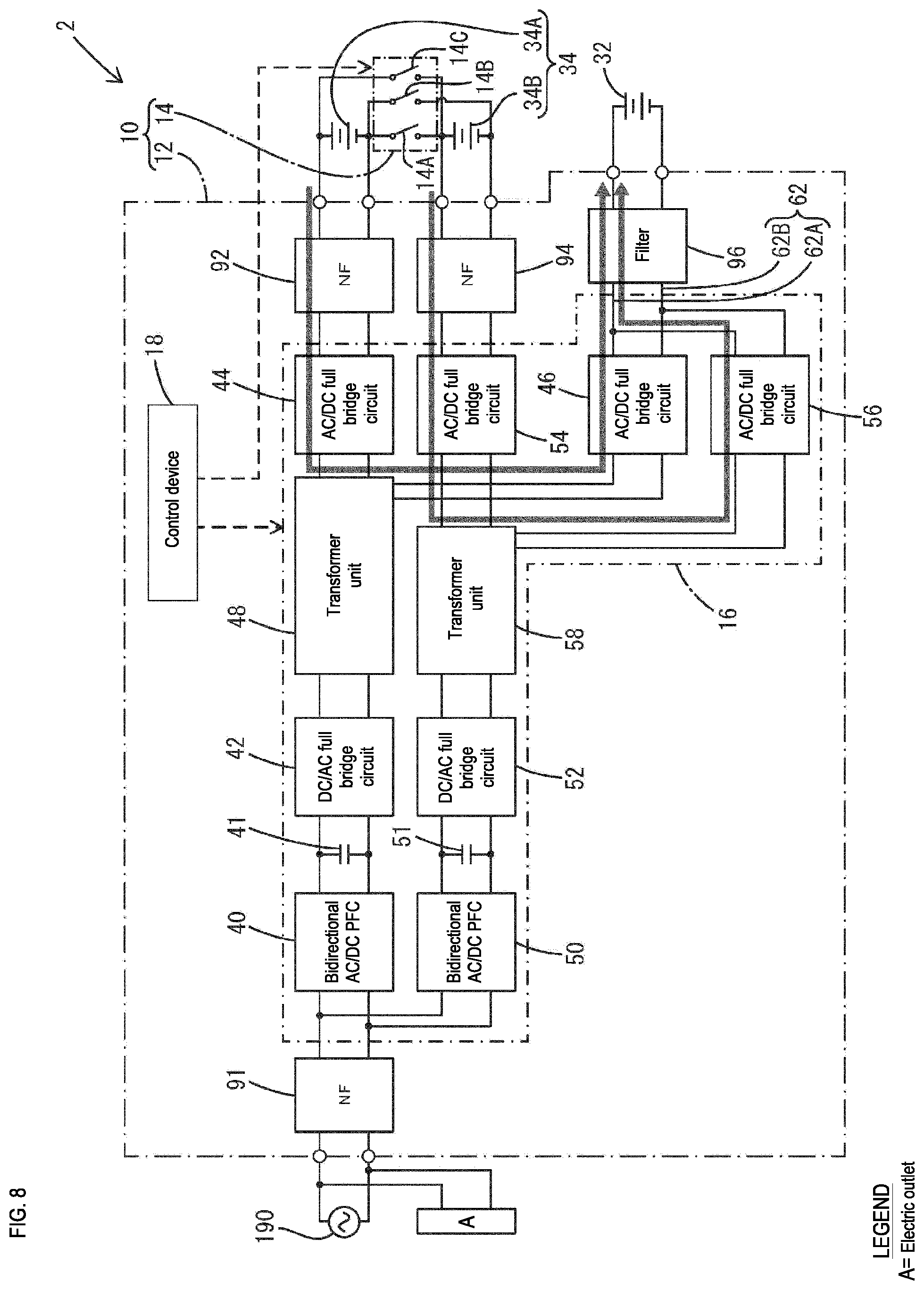 Patent US12556103 Figure 8 – Conversion device