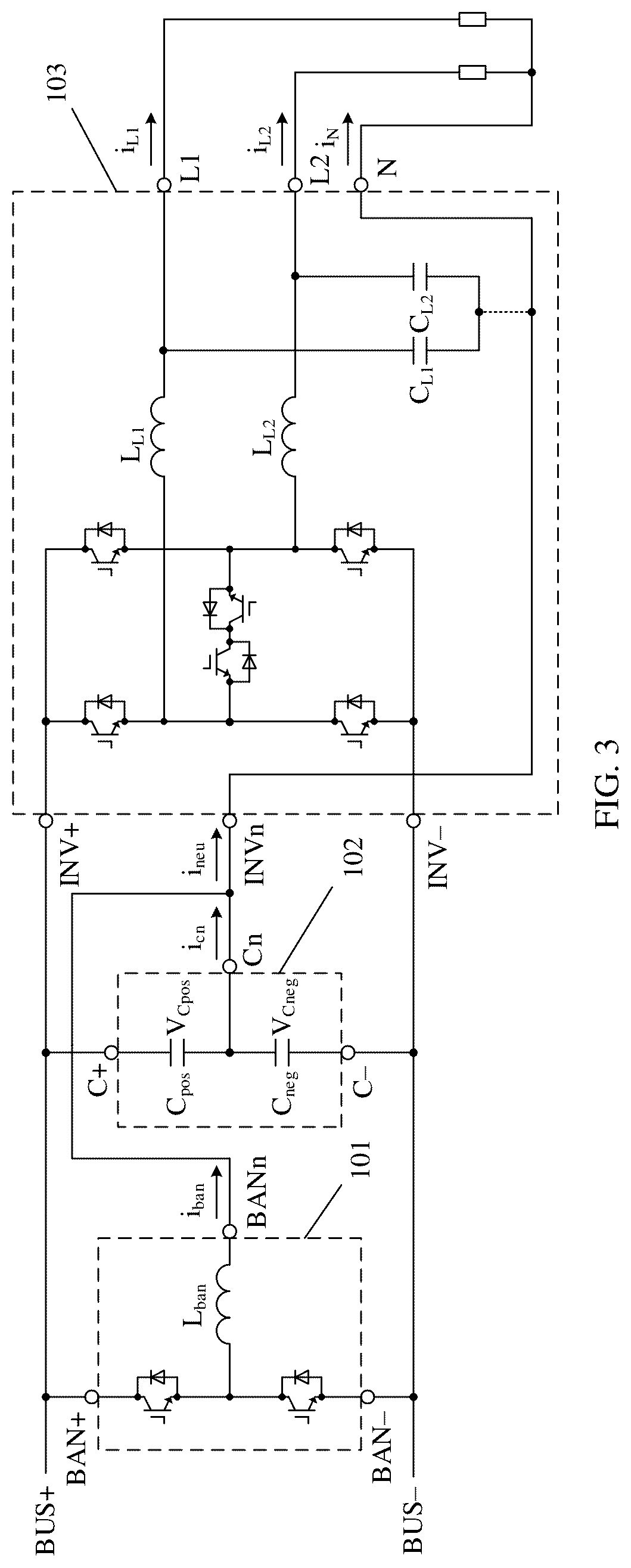 Patent US12556110 Figure 3 – Inverter and inverter control method