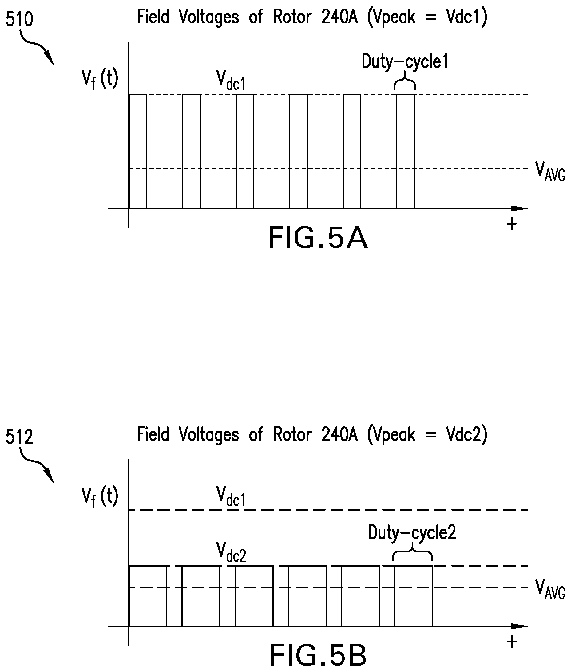 Patent US12556119 Figure 6 – Circuit for controlling peak brush excitation voltage