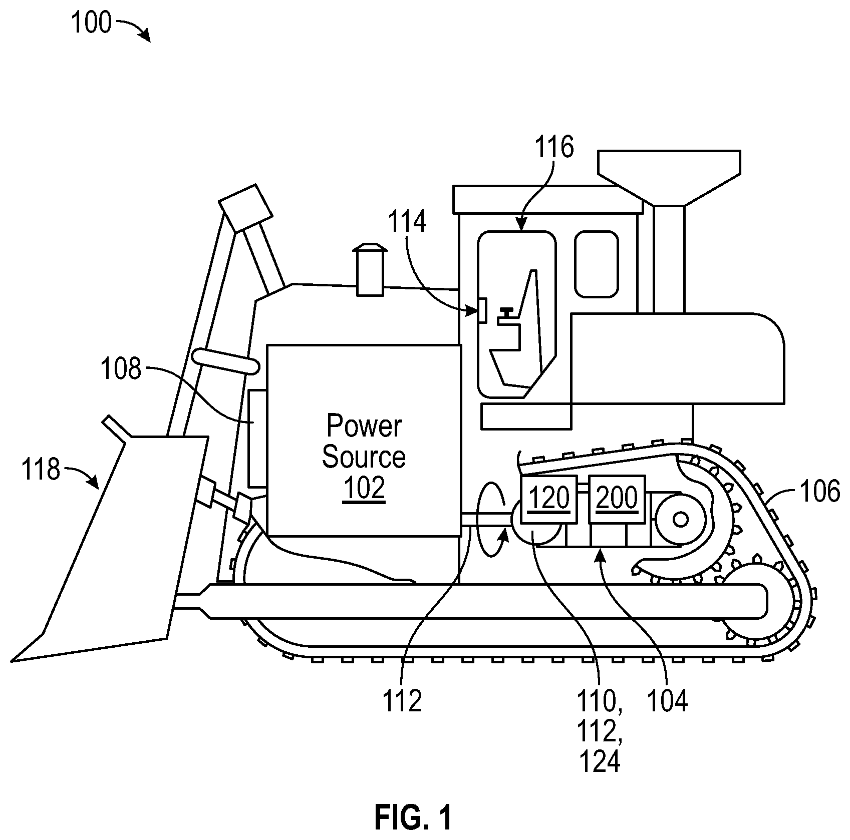 Patent US12556126 Figure 1 – Synchronous electric machines self-sensing fault detection