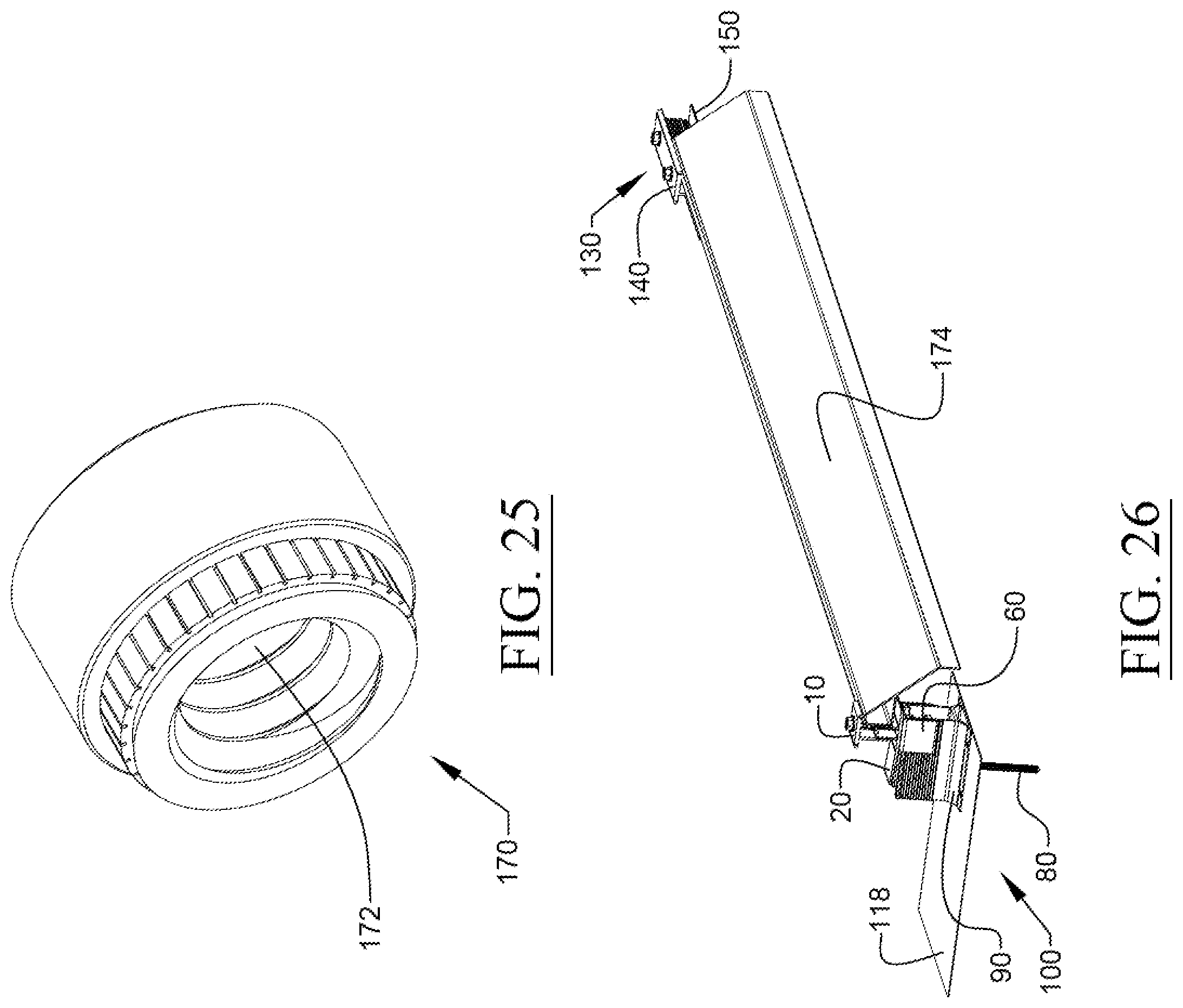 Patent US12556128 Figure 14 – Universal sloped roof solar panel mounting system