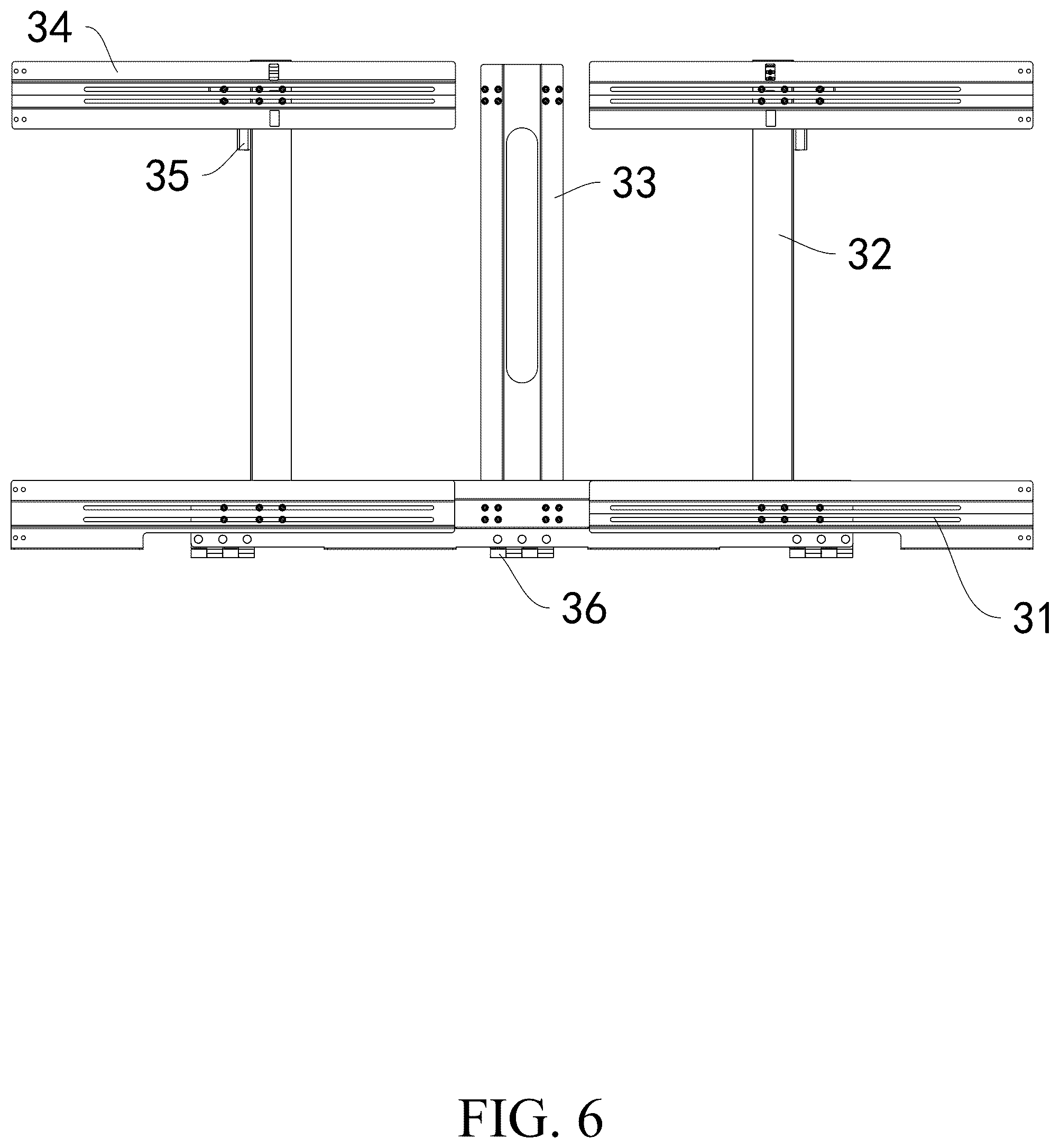 Patent US12556129 Figure 6 – Electric lifting photovoltaic panel power generation device