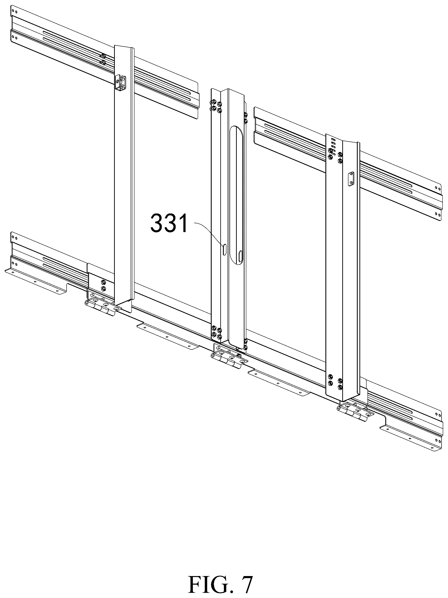 Patent US12556129 Figure 7 – Electric lifting photovoltaic panel power generation device