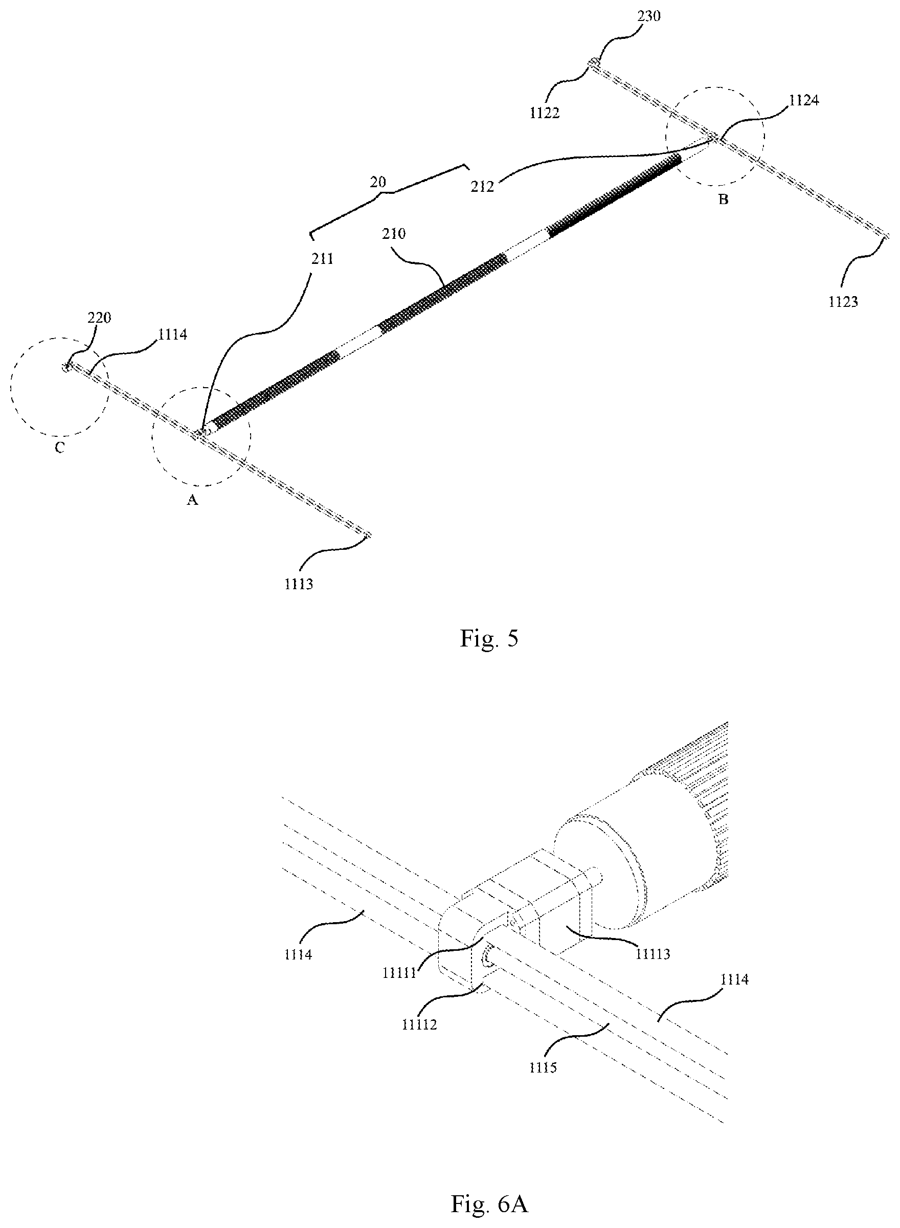 Patent US12556135 Figure 5 – Self-cleaning foldable solar panel system