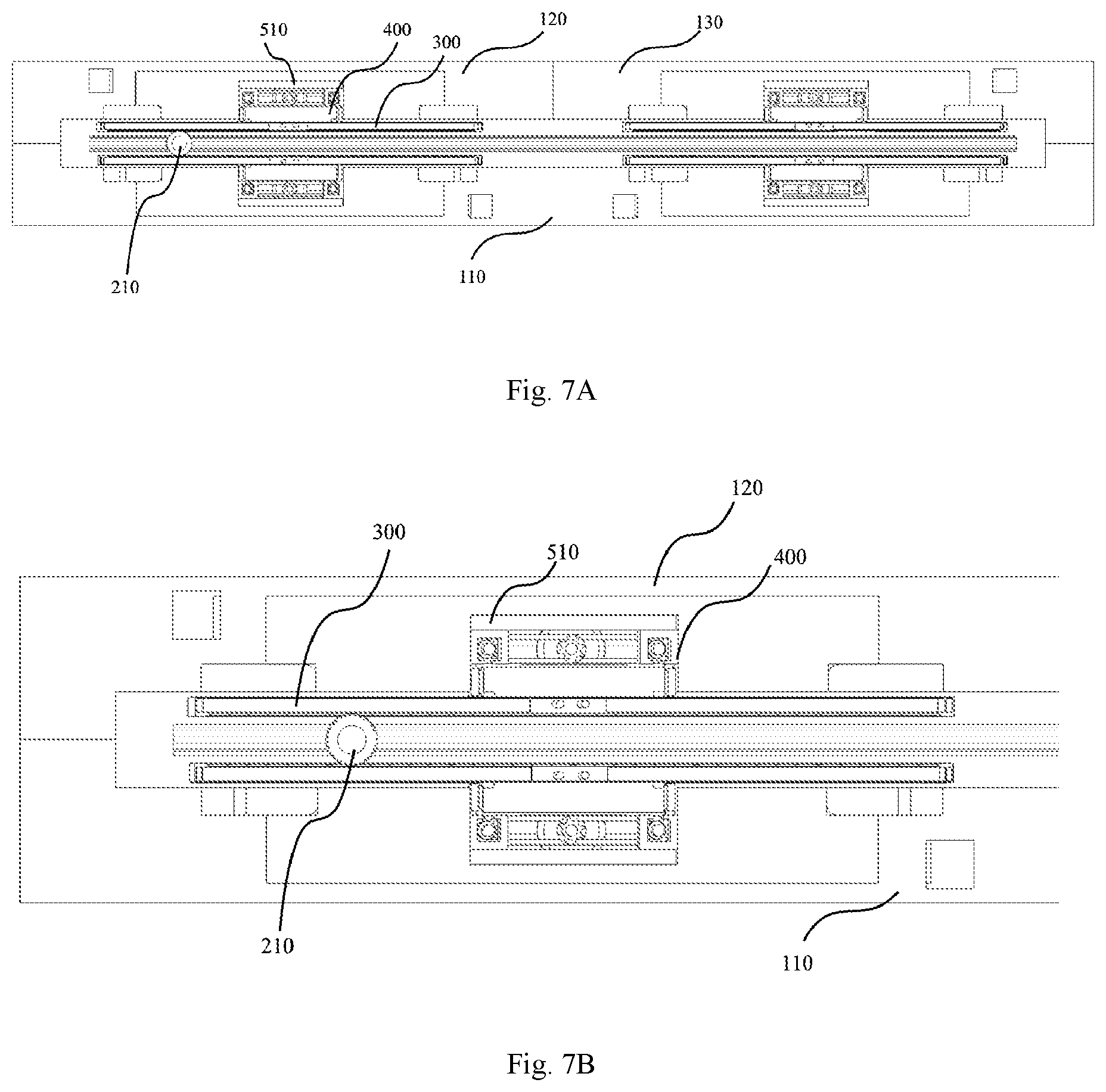 Patent US12556135 Figure 8 – Self-cleaning foldable solar panel system