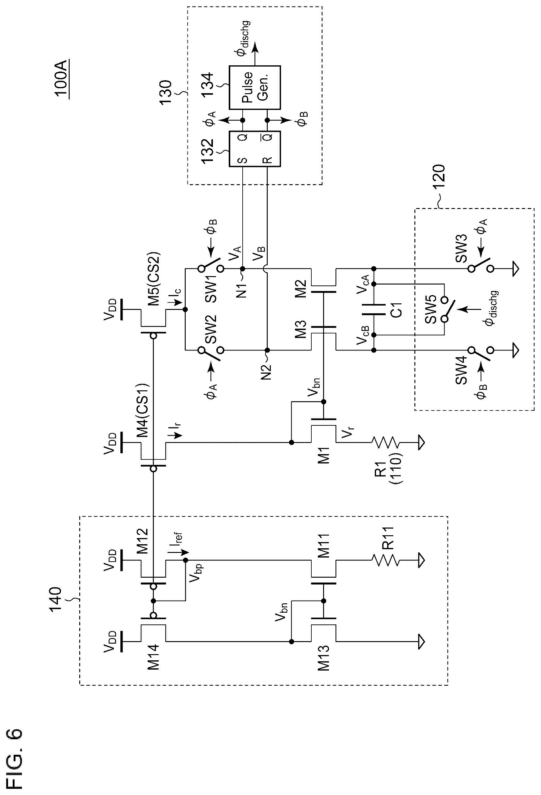 Patent US12556167 Figure 6 – Oscillator circuit