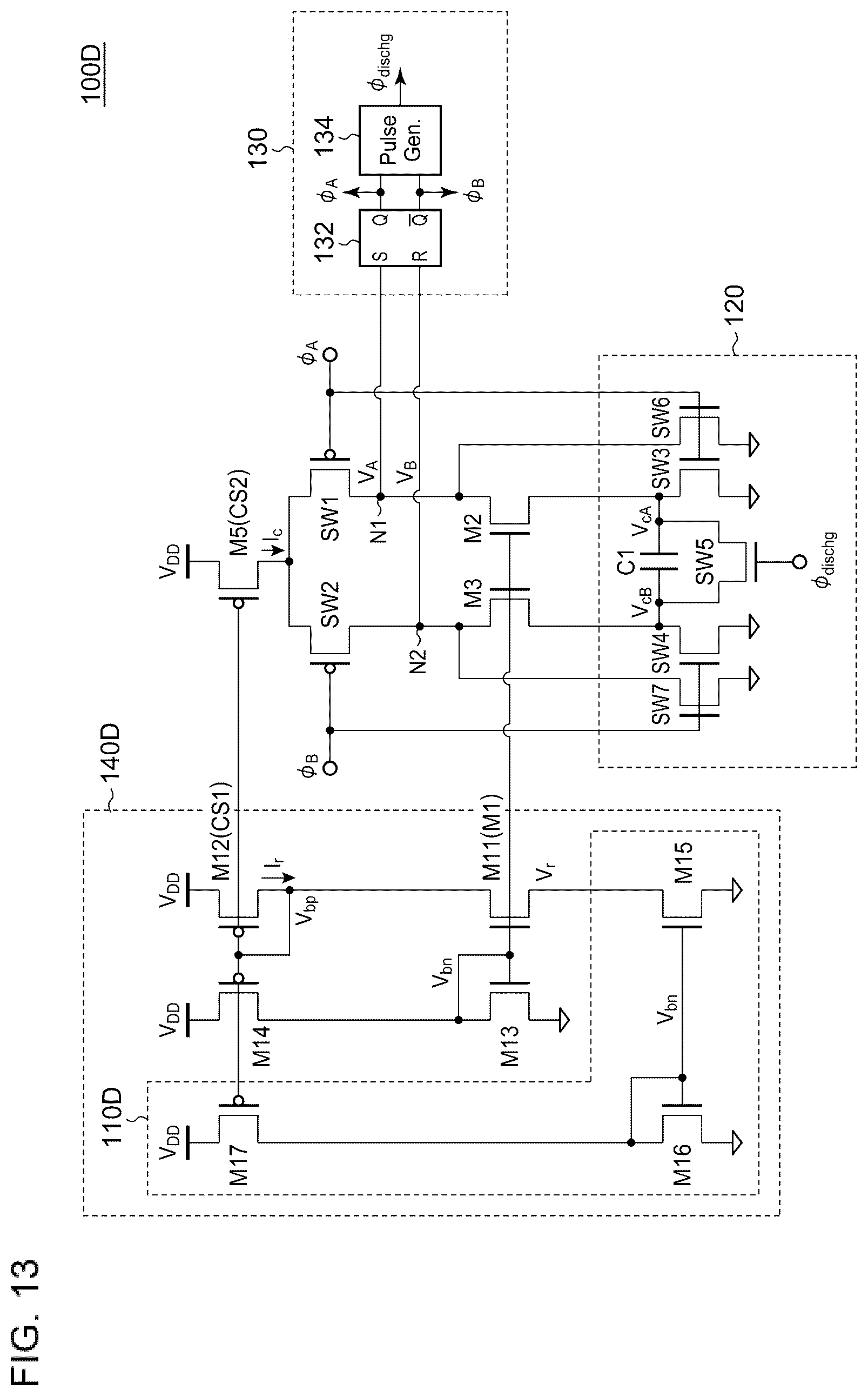 Patent US12556167 Figure 13 – Oscillator circuit