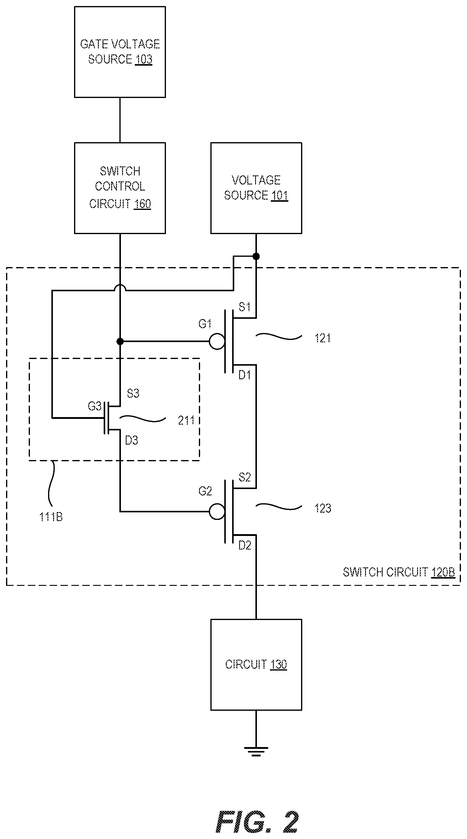 Patent US12556177 Figure 2 – Power switch circuit