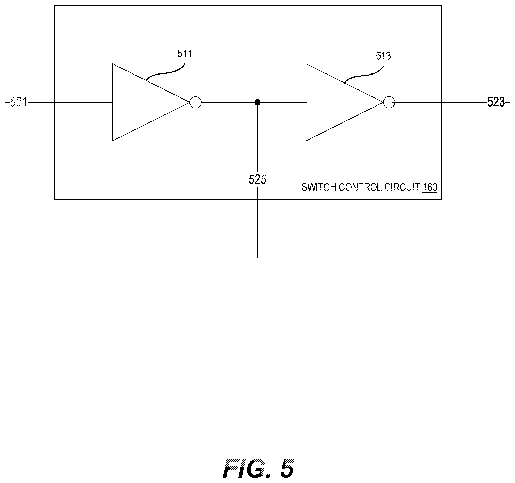 Patent US12556177 Figure 5 – Power switch circuit