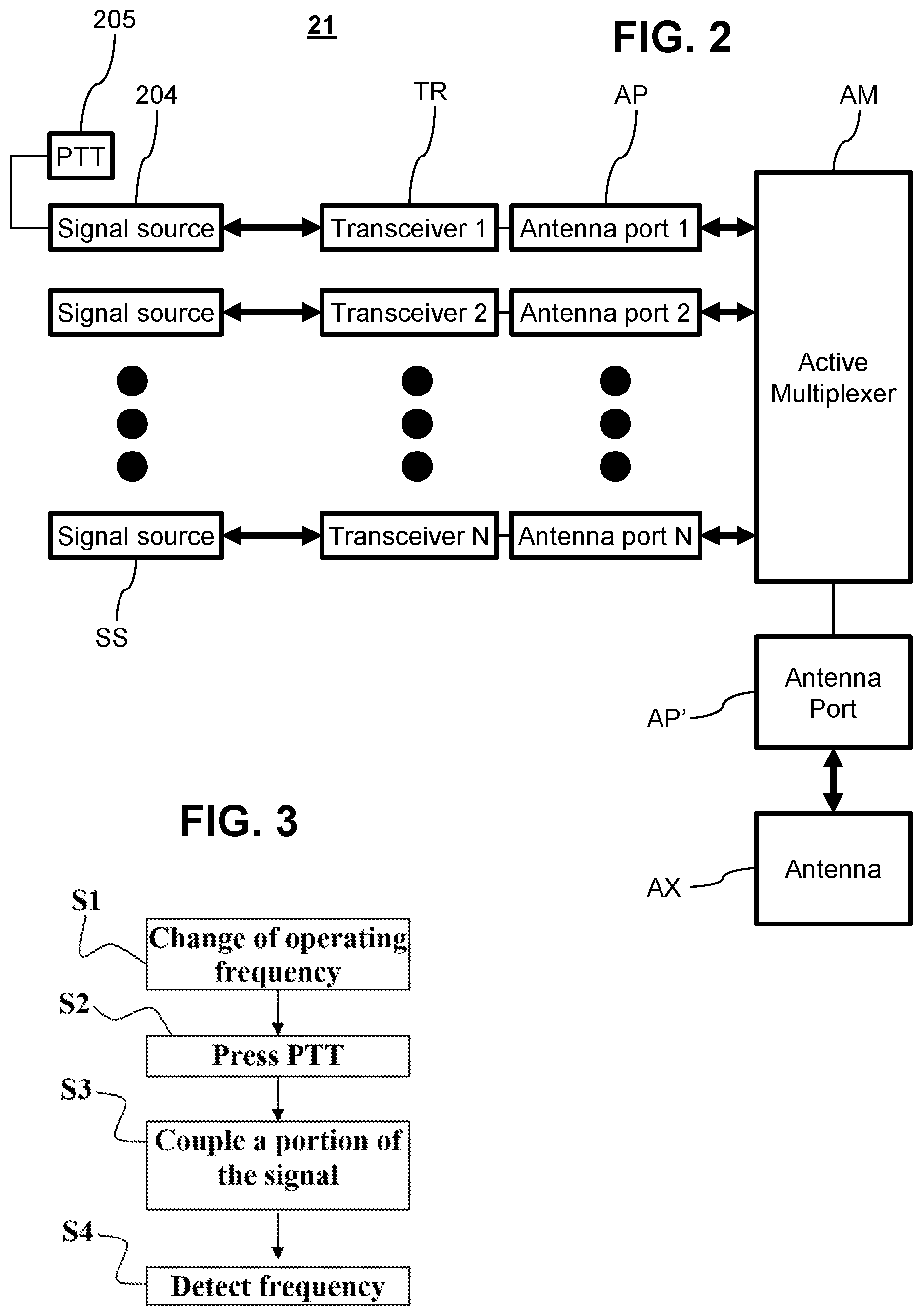 Patent US12556204 Figure 2 – Active multiplexer