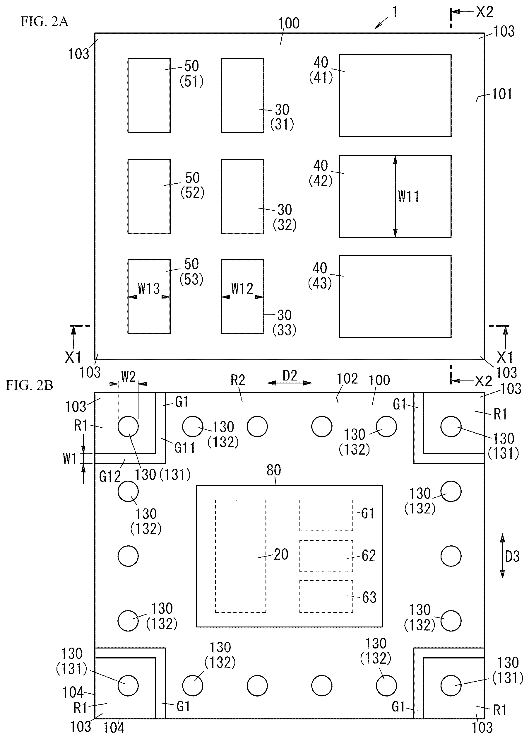 Patent US12556209 Figure 2 – Radio-frequency module and communication device