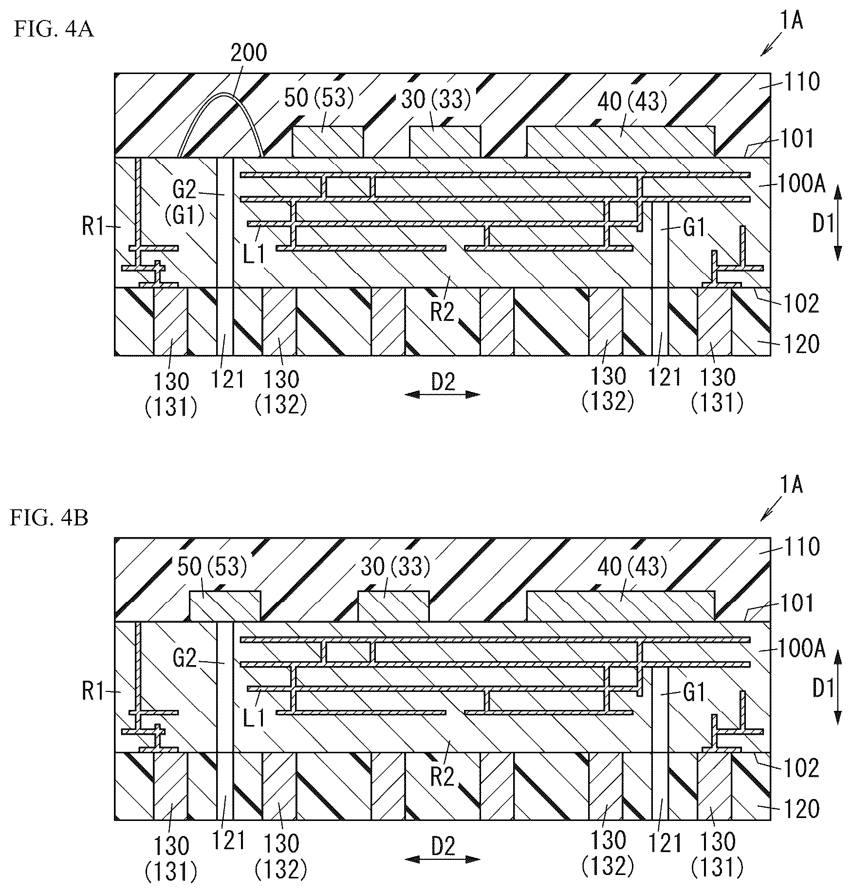 Patent US12556209 Figure 4 – Radio-frequency module and communication device