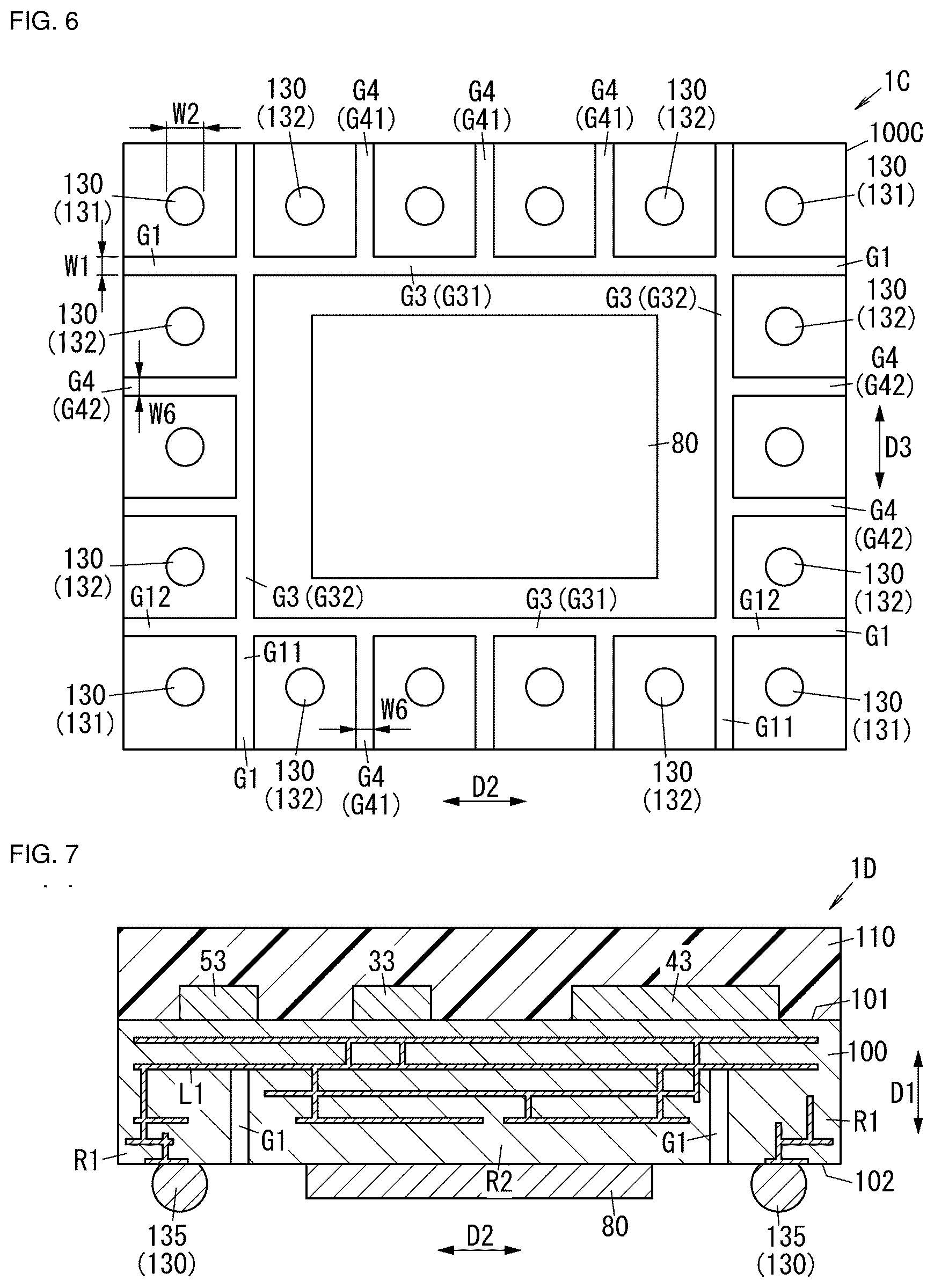 Patent US12556209 Figure 6 – Radio-frequency module and communication device