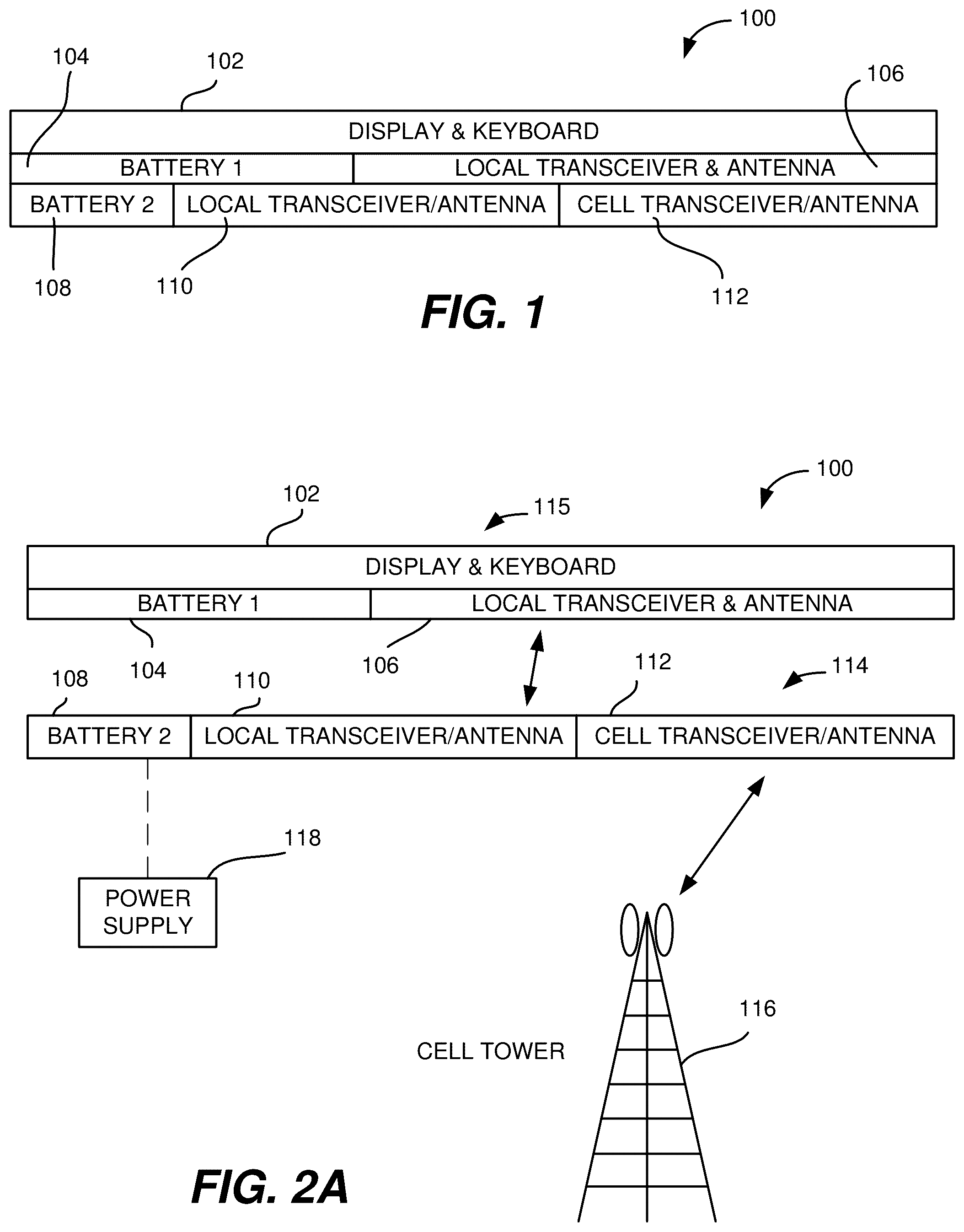 Patent US12556214 — Methods and apparatus for reducing cellular telephone radiation exposure — Figure 1