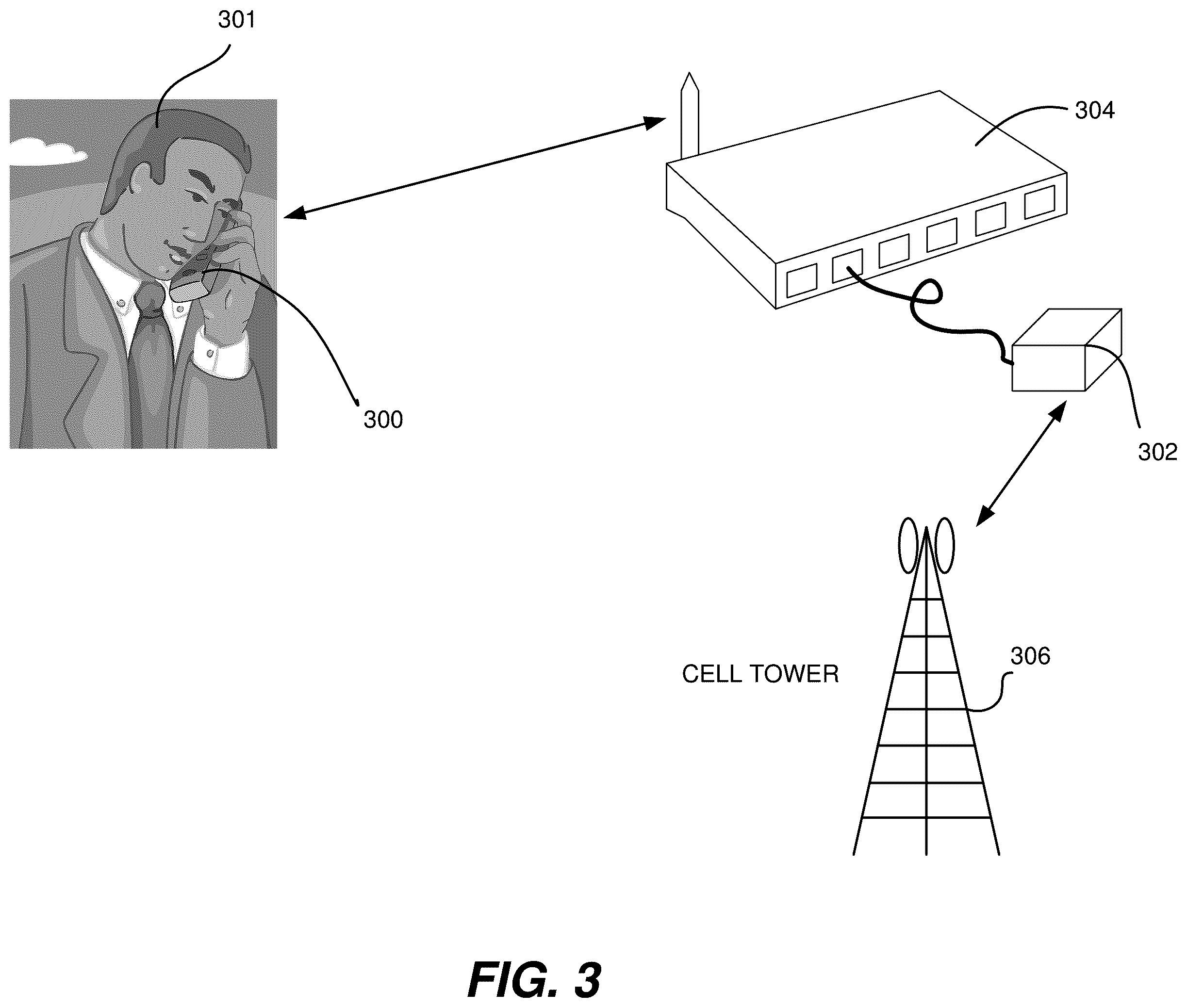 Patent US12556214 Figure 3 – Methods and apparatus for reducing cellular telephone radiation exposure