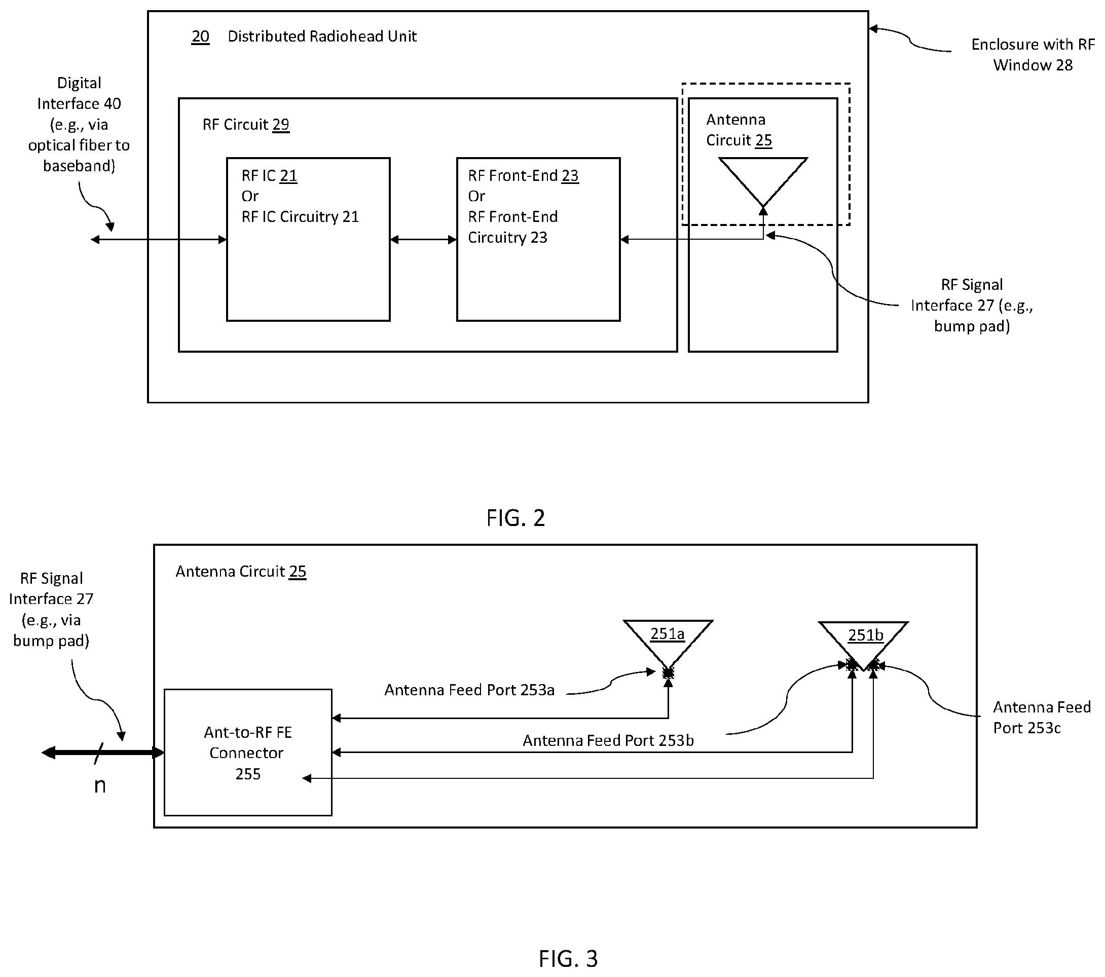 Patent US12556216 Figure 3 – Distributed radiohead system