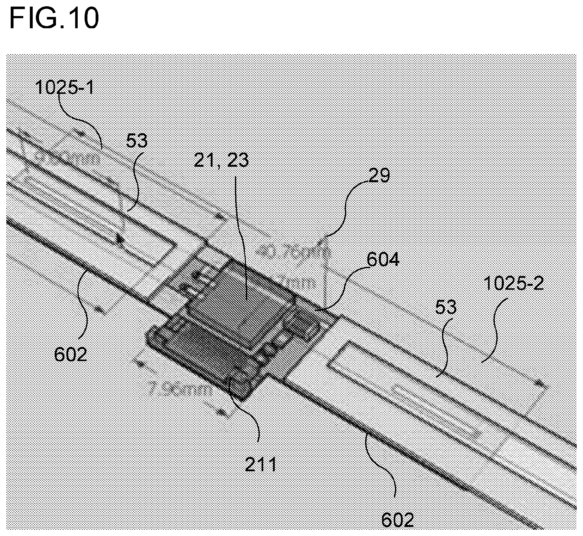 Patent US12556216 Figure 10 – Distributed radiohead system
