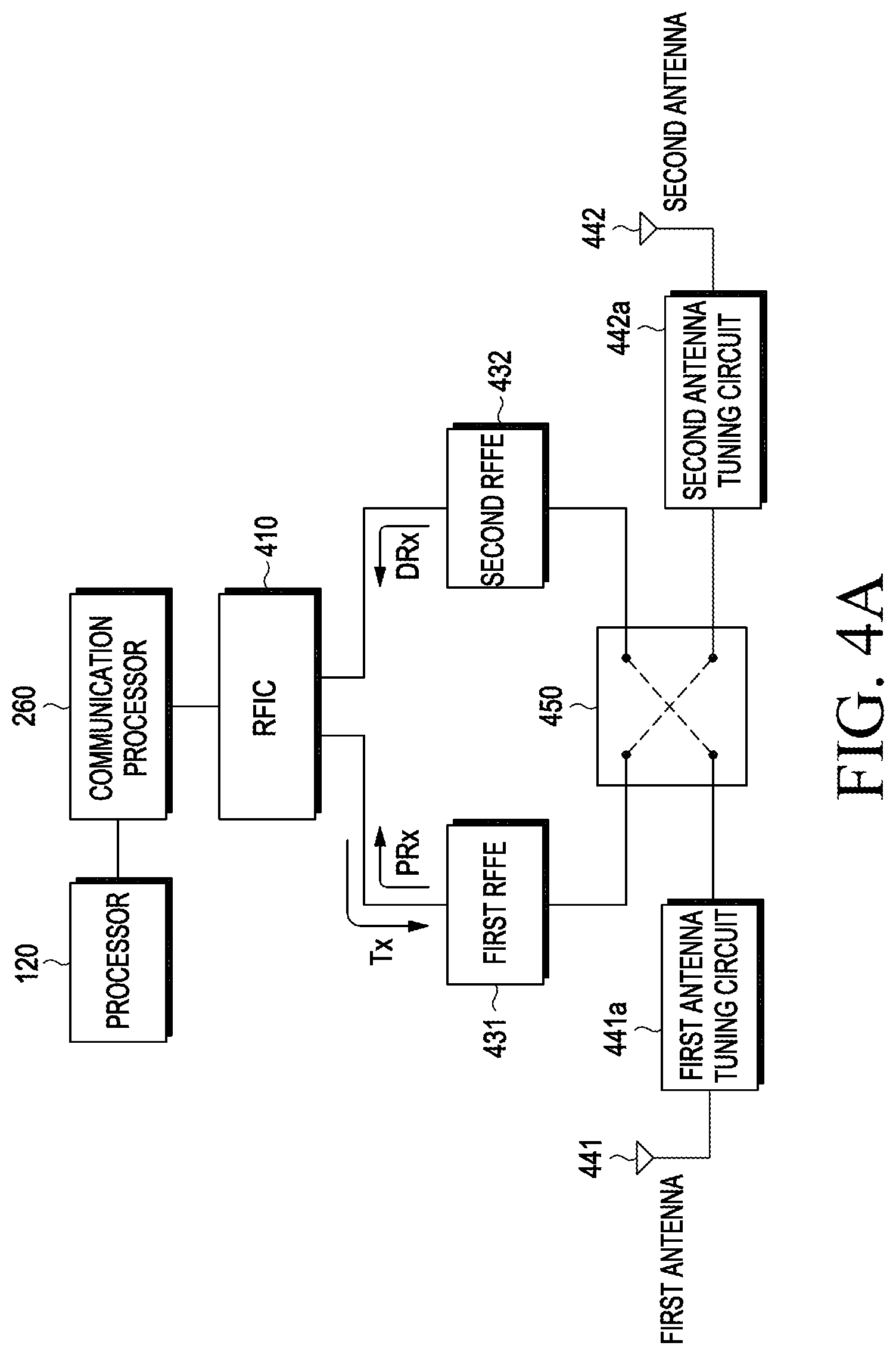Patent US12556247 Figure 6 – Electronic device and method for setting, by electronic device, path of transmission signal
