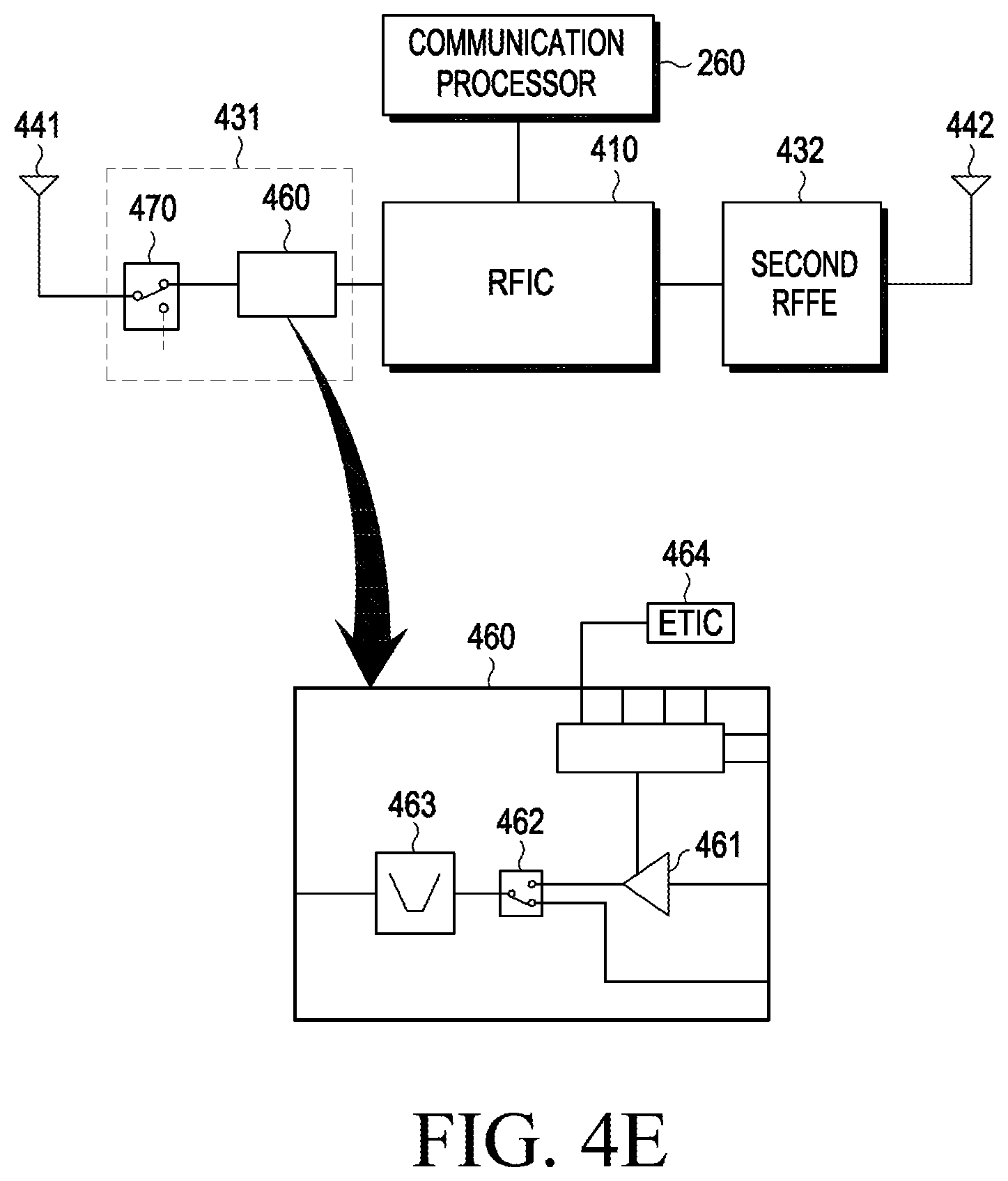 Patent US12556247 Figure 10 – Electronic device and method for setting, by electronic device, path of transmission signal