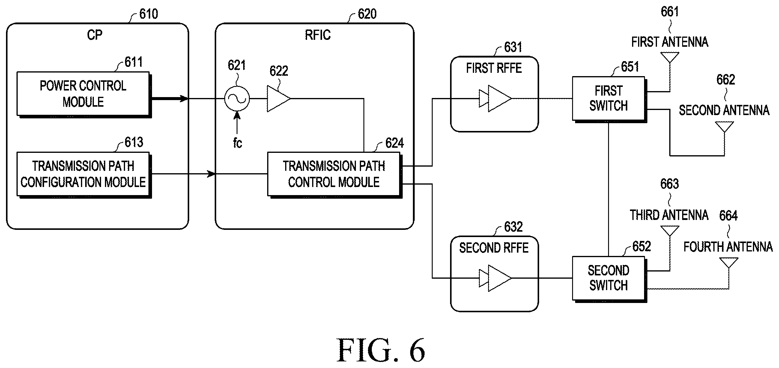 Patent US12556247 Figure 13 – Electronic device and method for setting, by electronic device, path of transmission signal