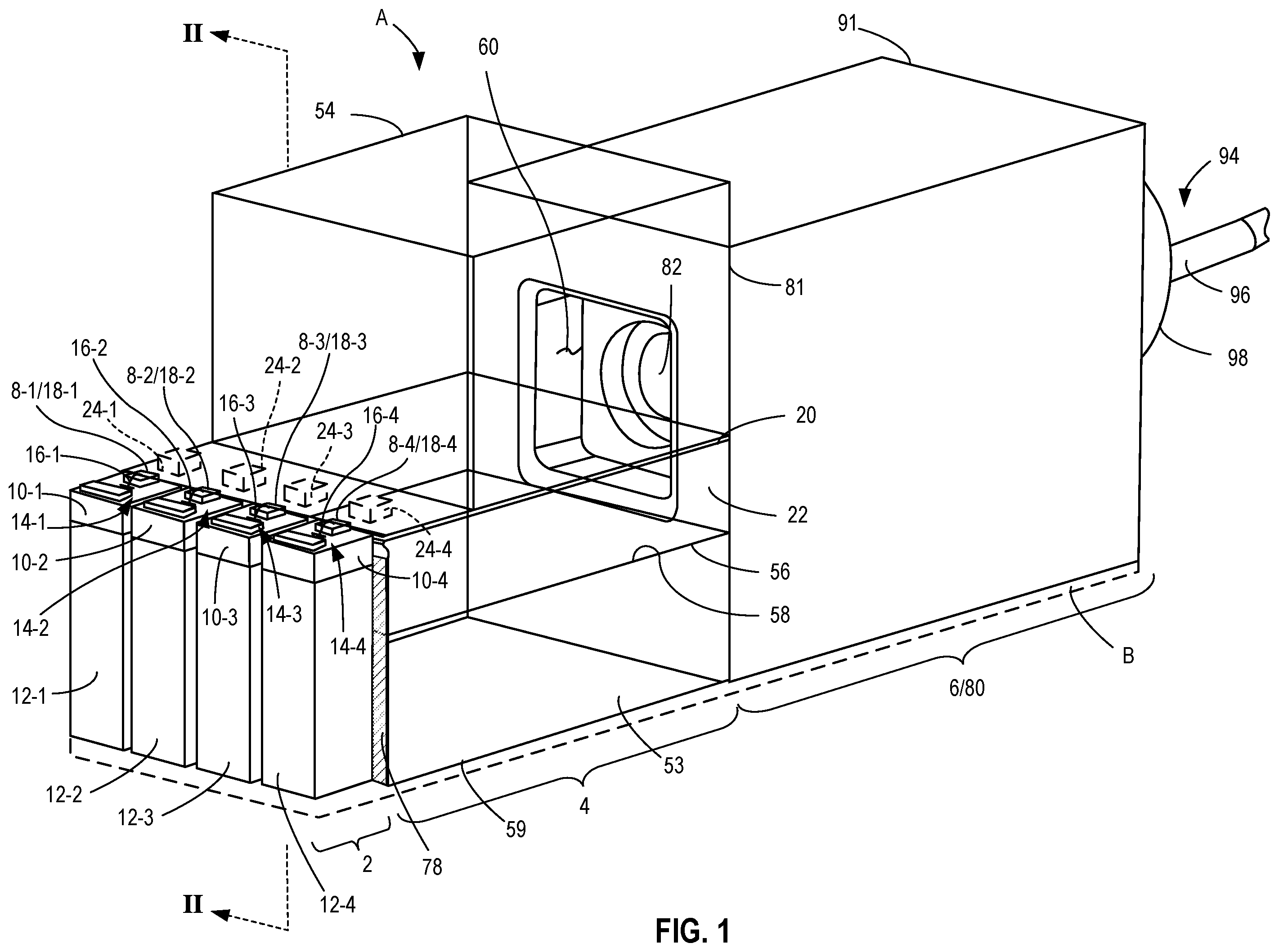 Patent US12556282 Figure 1 – Optical design with integrated photonics