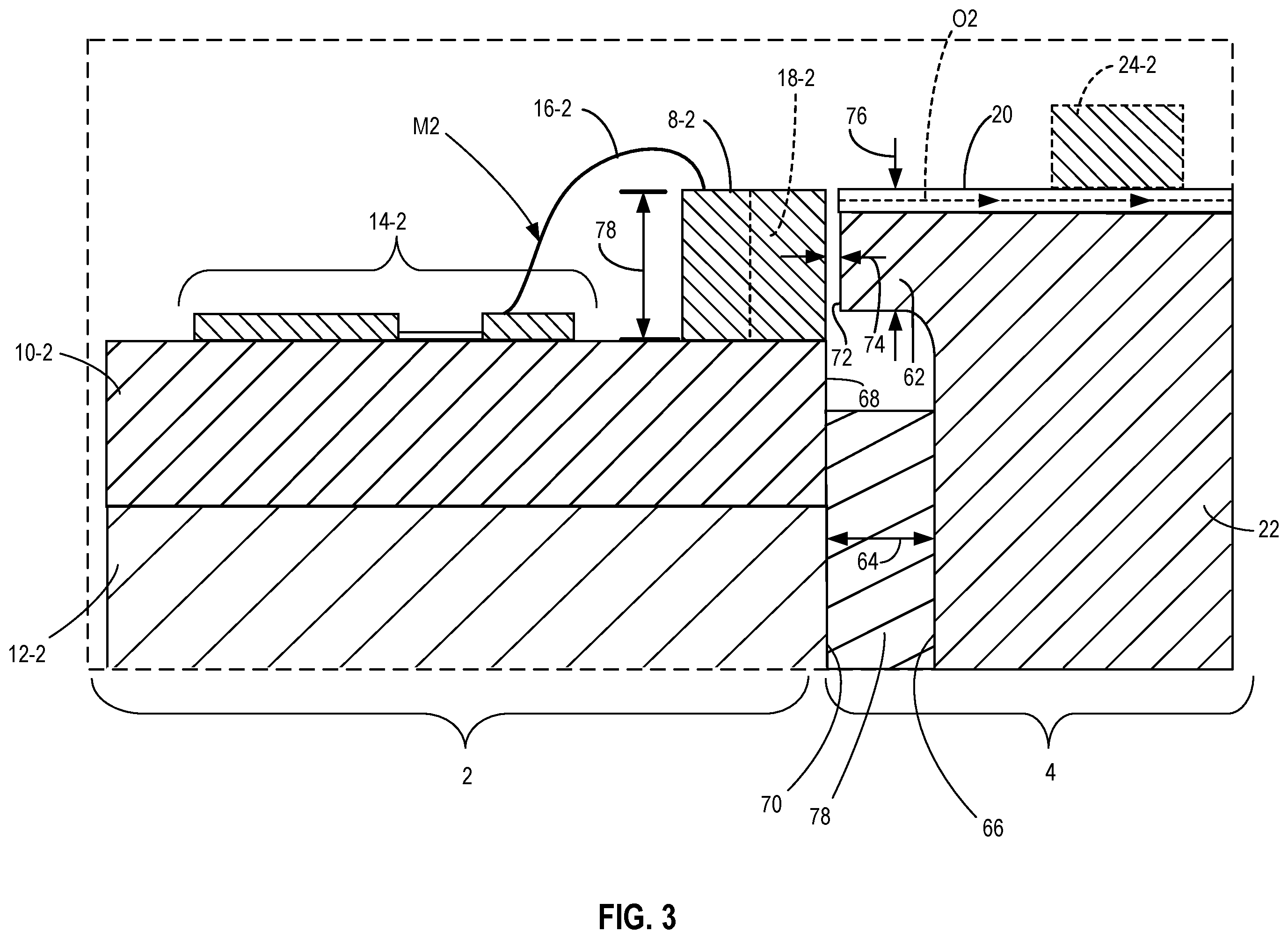 Patent US12556282 Figure 3 – Optical design with integrated photonics