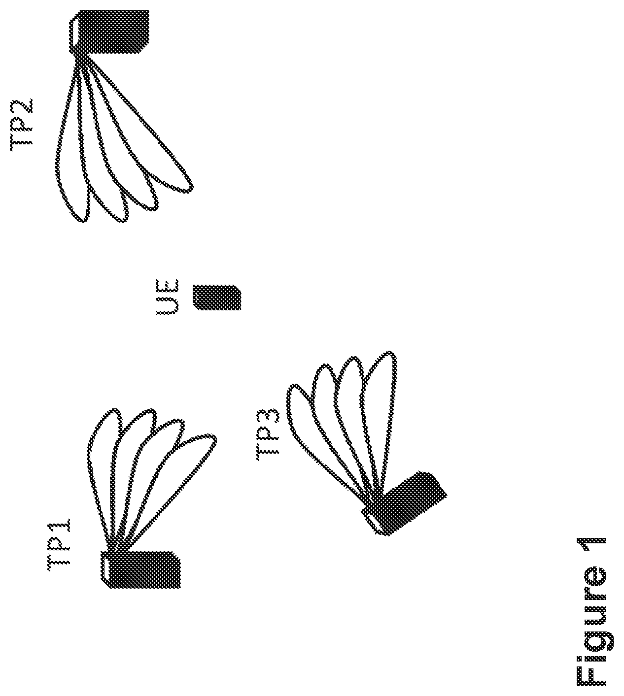 Patent US12556297 Figure 1 – Accessing a cell utilizing a multiple beam network