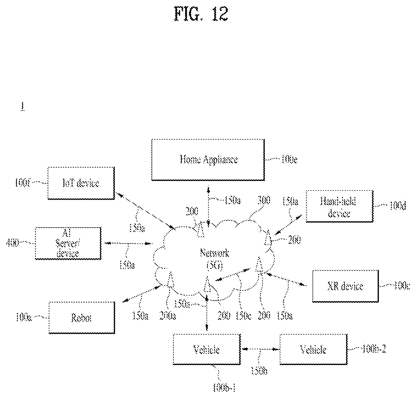 Patent US12556331 Figure 12 – Method for transmitting SRS for plurality of uplink bands in wireless communication system, and apparatus therefor