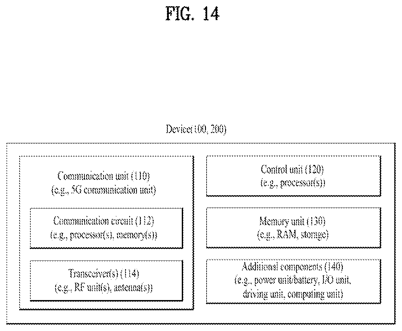 Patent US12556331 Figure 14 – Method for transmitting SRS for plurality of uplink bands in wireless communication system, and apparatus therefor