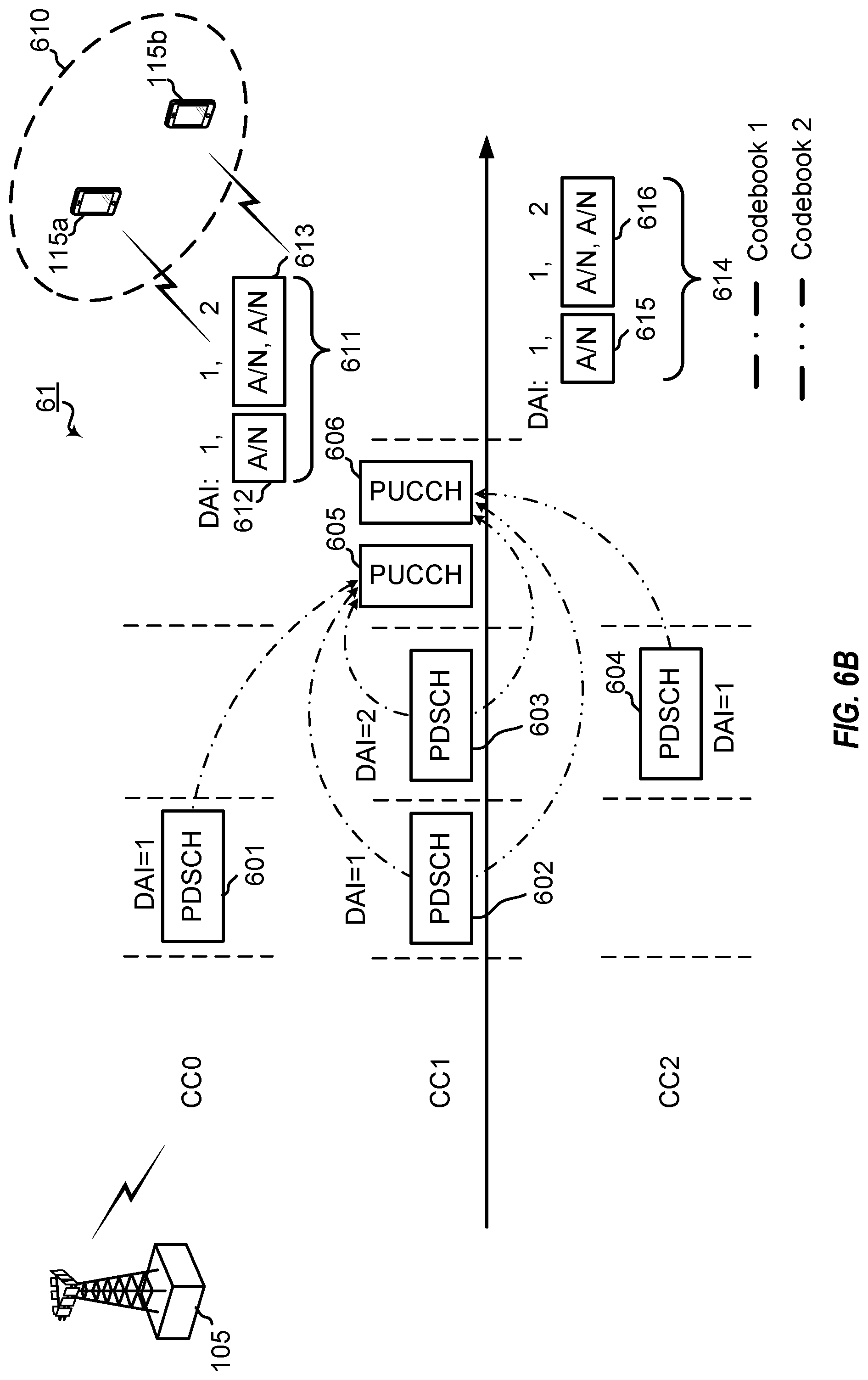 Patent US12556340 Figure 8 – Separate hybrid automatic receipt request acknowledgement for downlink transmissions