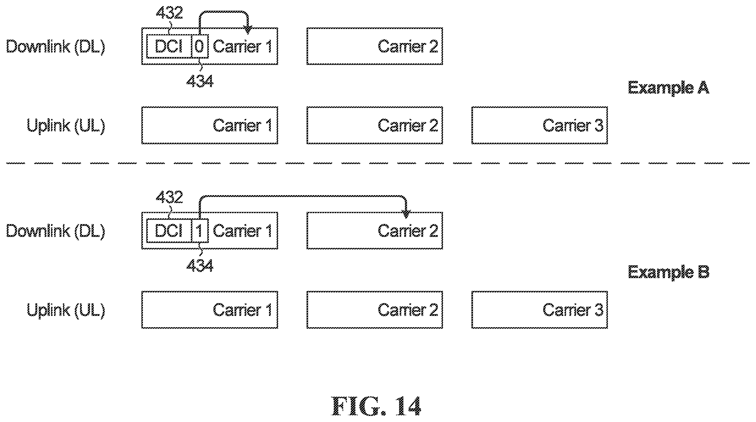 Patent US12556349 Figure 13 – Apparatuses and methods for flexible spectrum